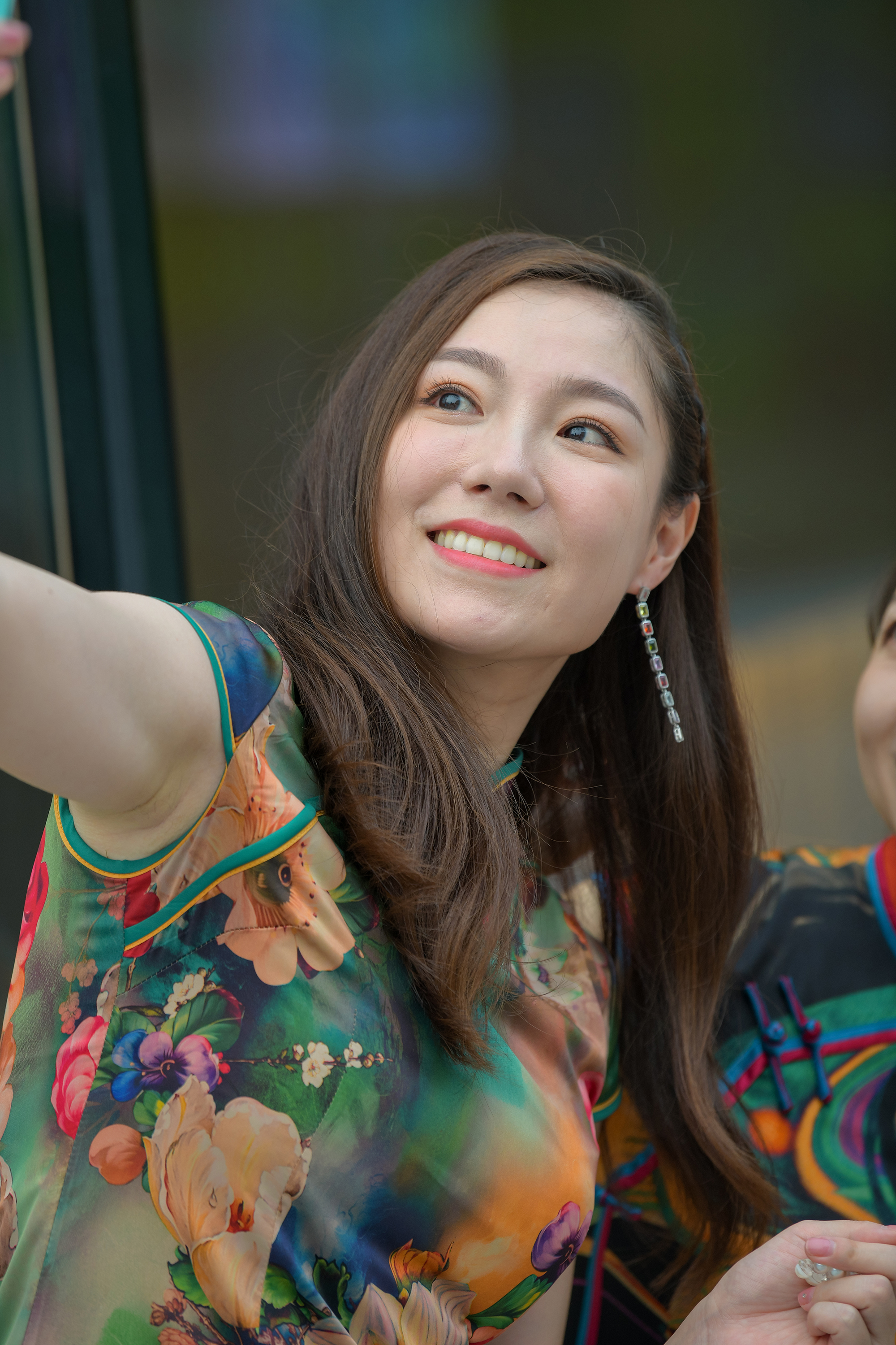  魔镜街拍,裙装,美女,街拍,写真套图,Xiuren秀人网