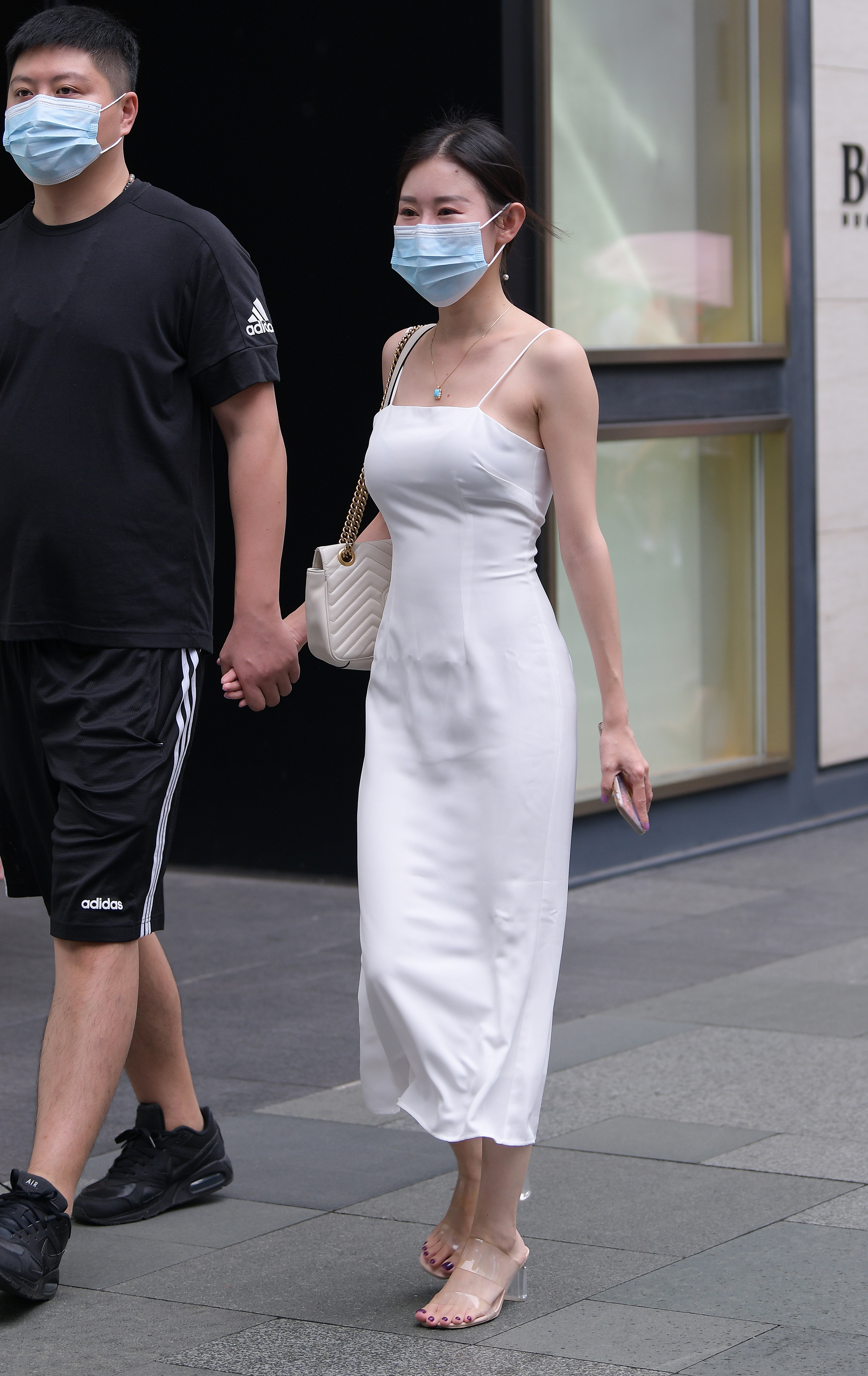  魔镜街拍,裙装,小姐姐,街拍,写真套图,Beautyleg腿模