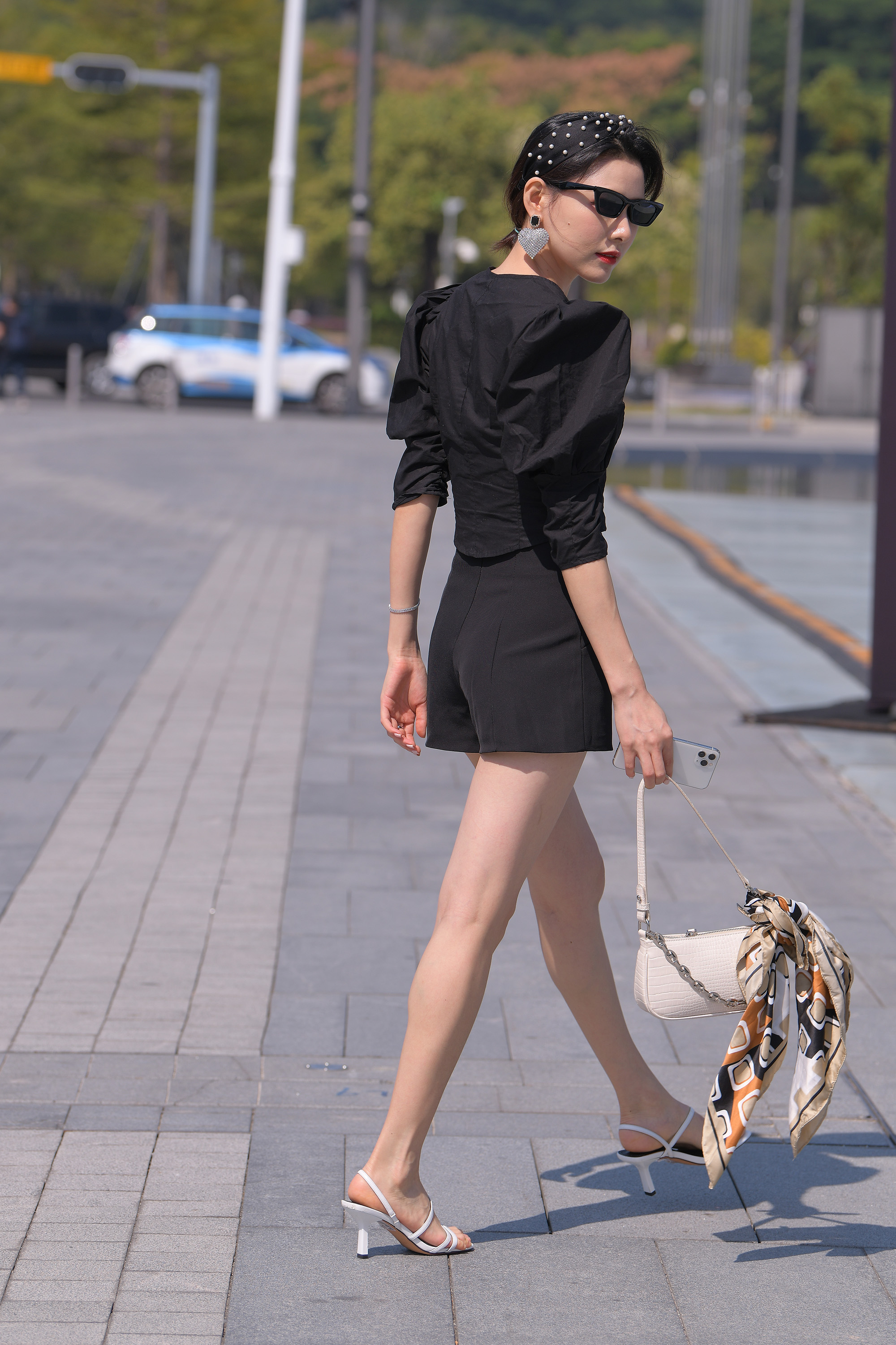  魔镜街拍,裙装,小姐姐,街拍,写真套图,DKGirl御女郎