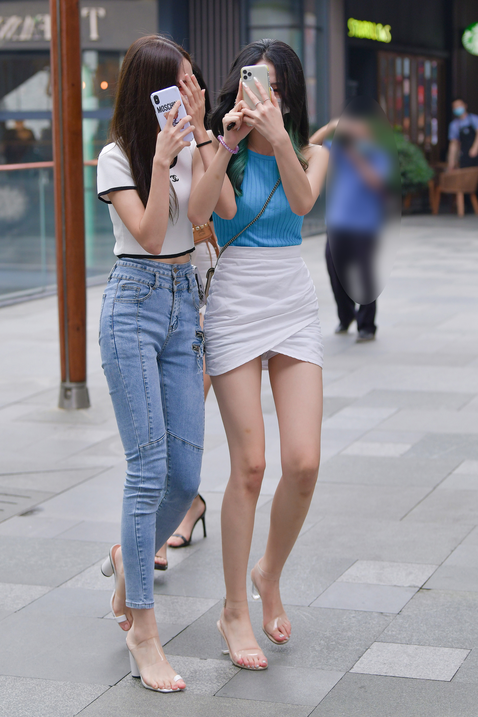  魔镜街拍,裙装,熟女,街拍,写真套图,椎名莜