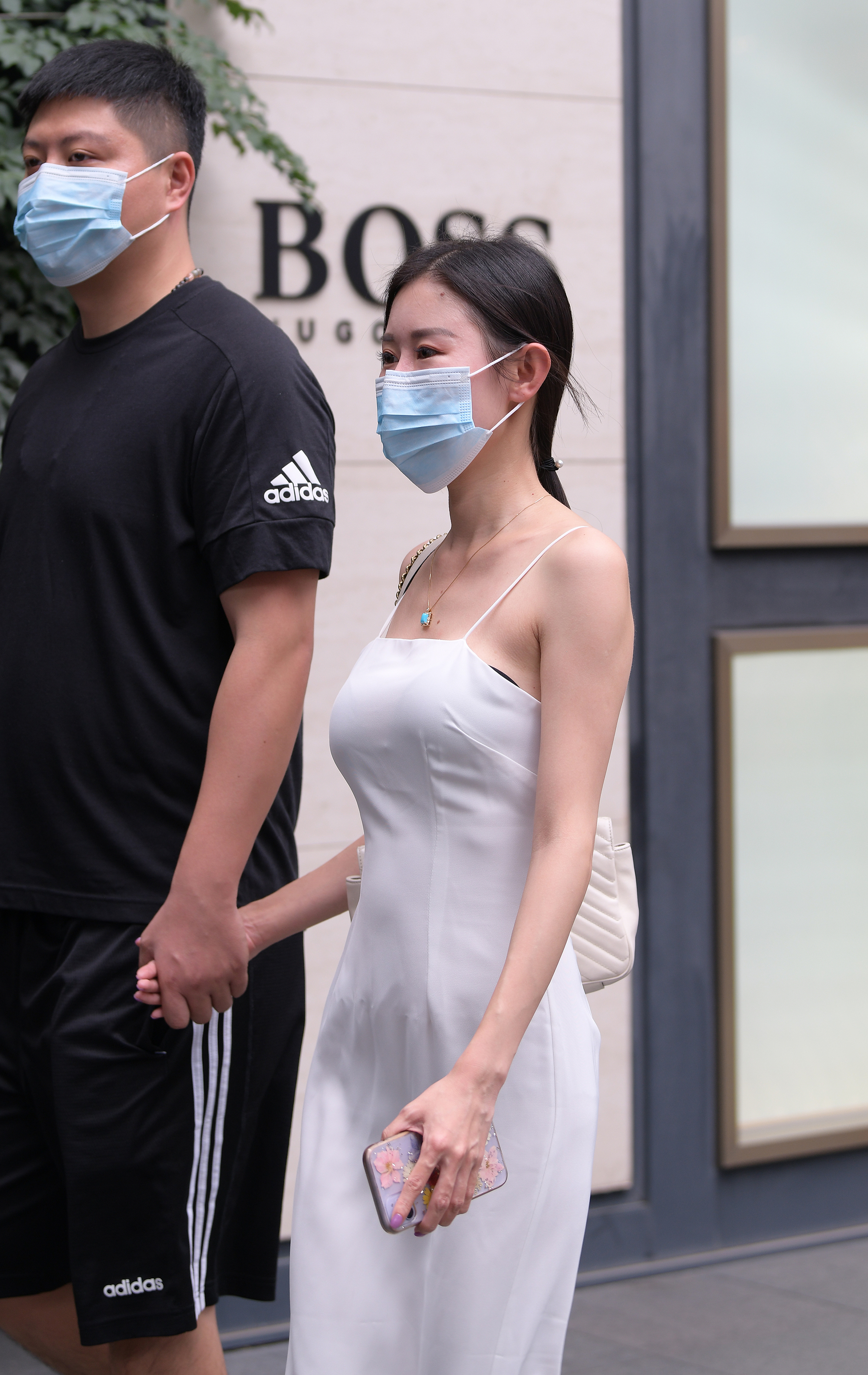  魔镜街拍,裙装,少妇,街拍,写真套图,Fannie芬妮