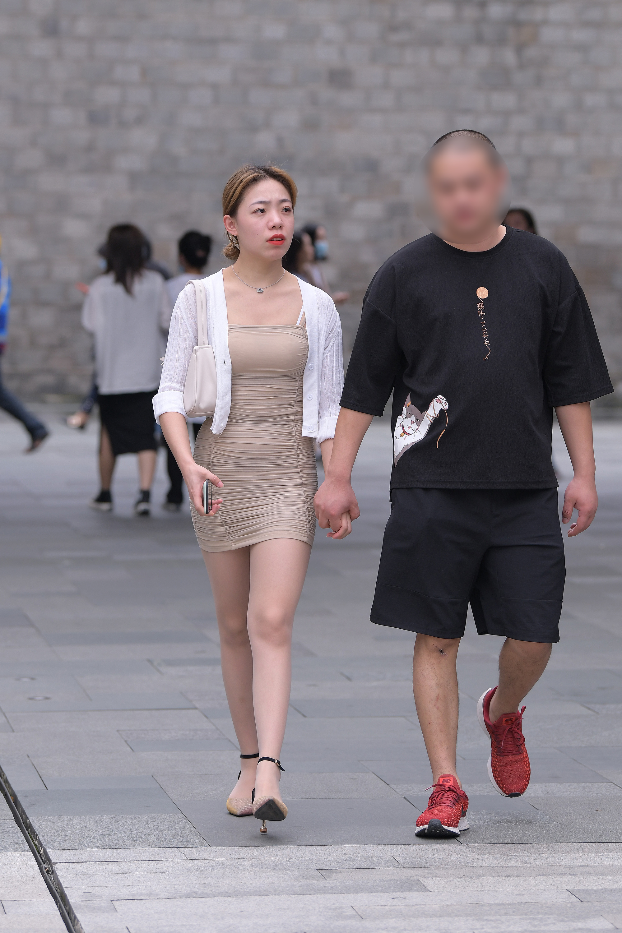  魔镜街拍,丝袜,裙装,美女,街拍,写真套图,西尔酱