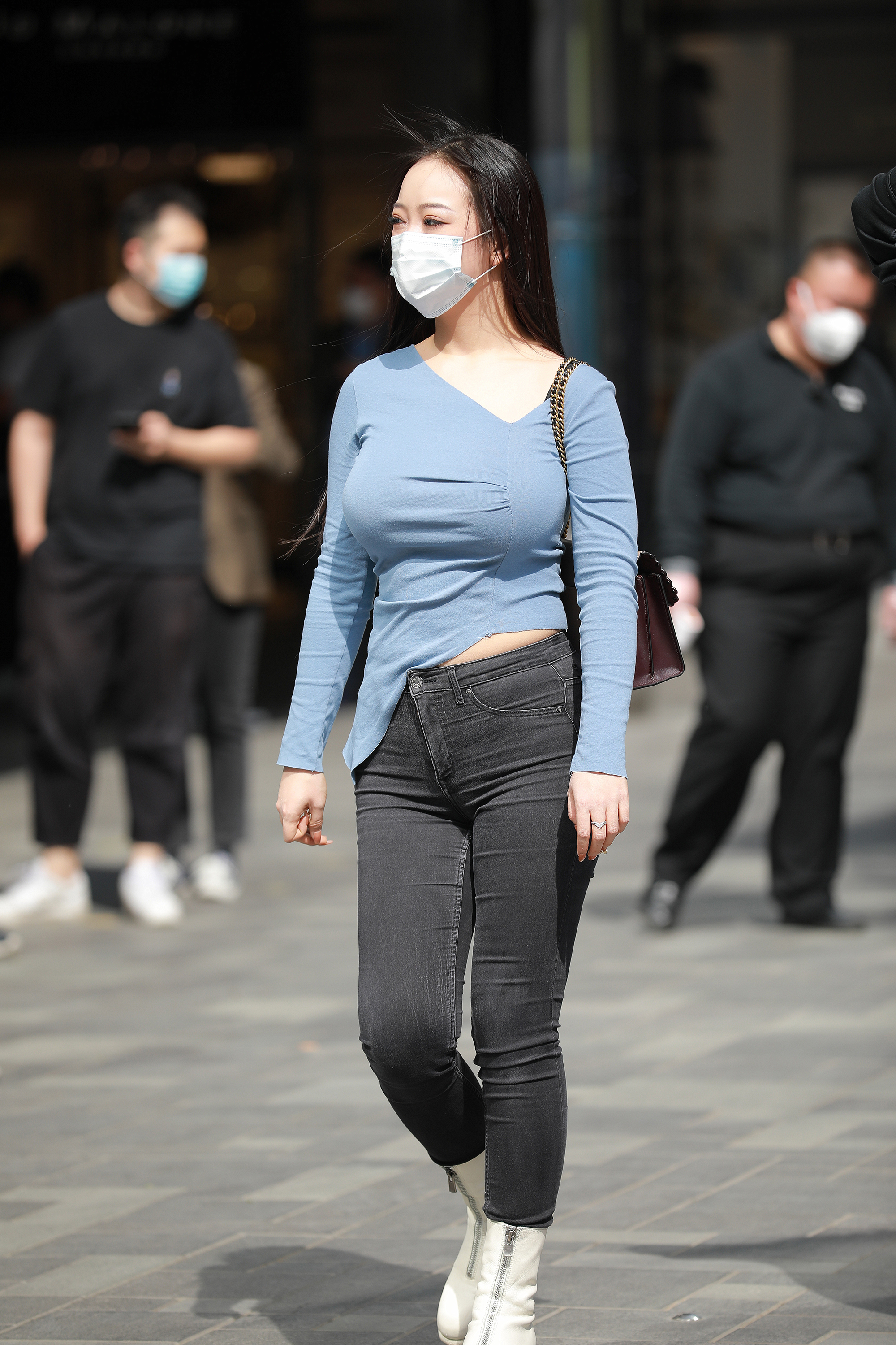  魔镜街拍,,熟女,街拍,写真套图,物恋传媒