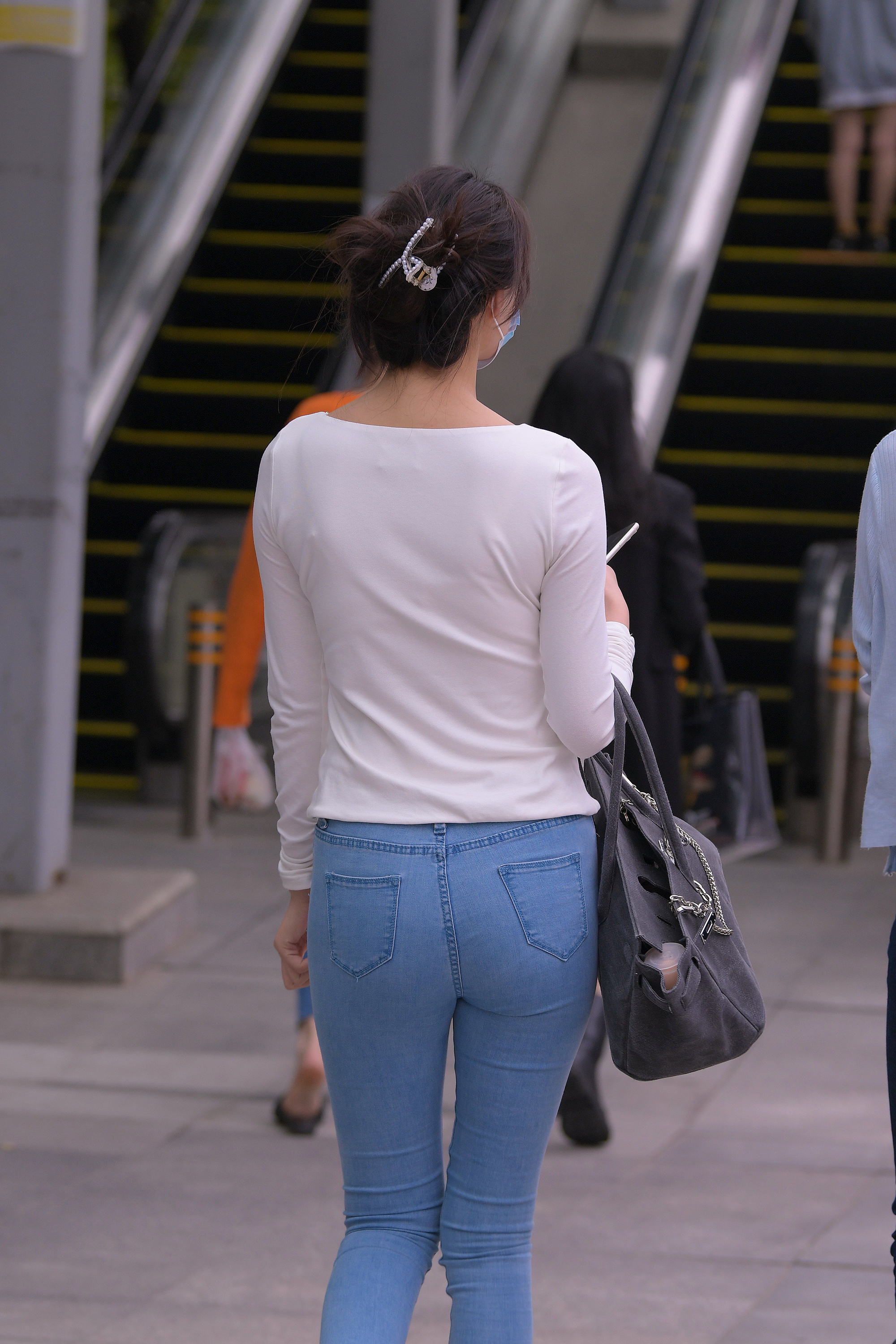  魔镜街拍,,小姐姐,街拍,写真套图,ROSI写真