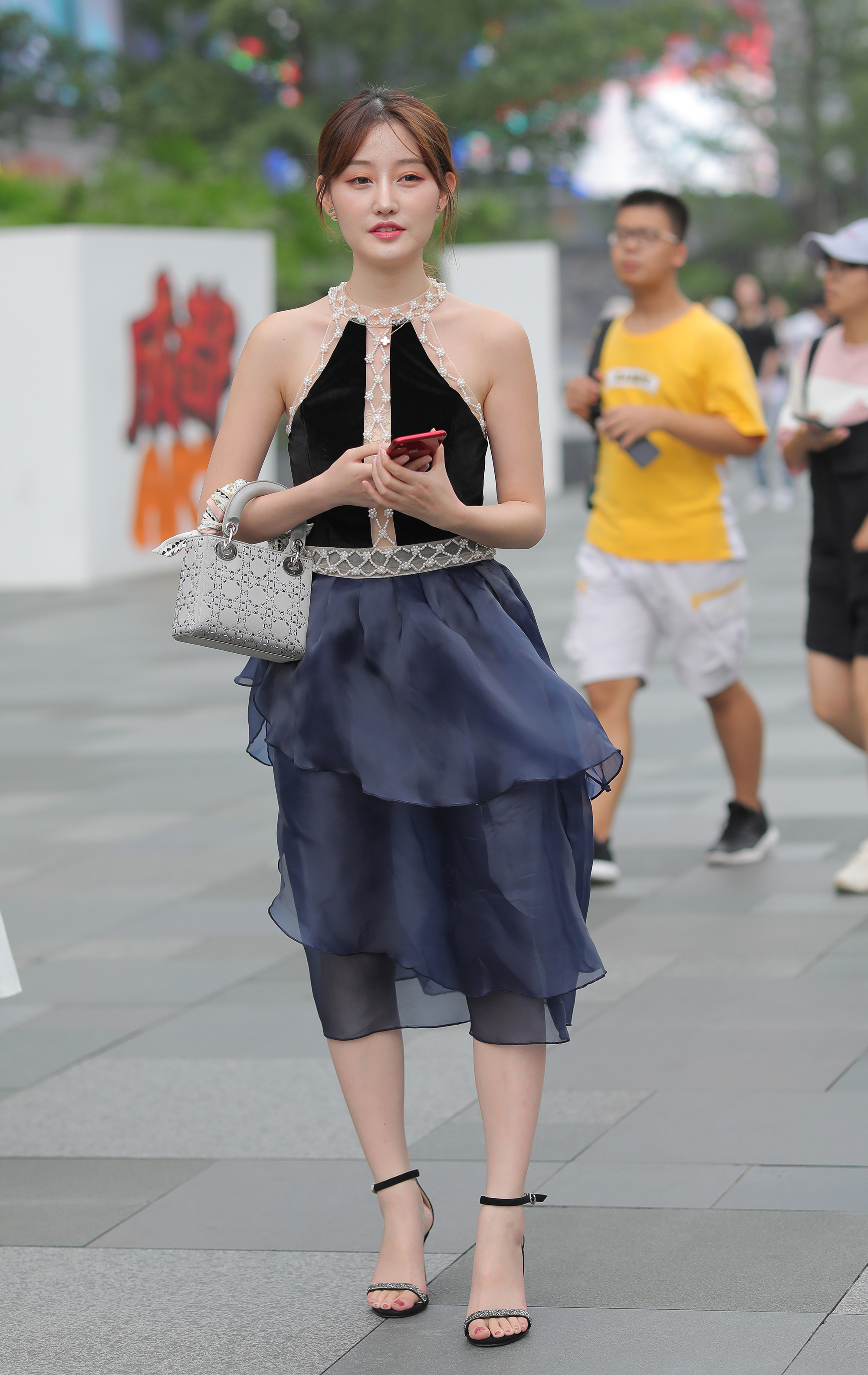  魔镜街拍,裙装,小姐姐,街拍,写真套图,素人渔夫