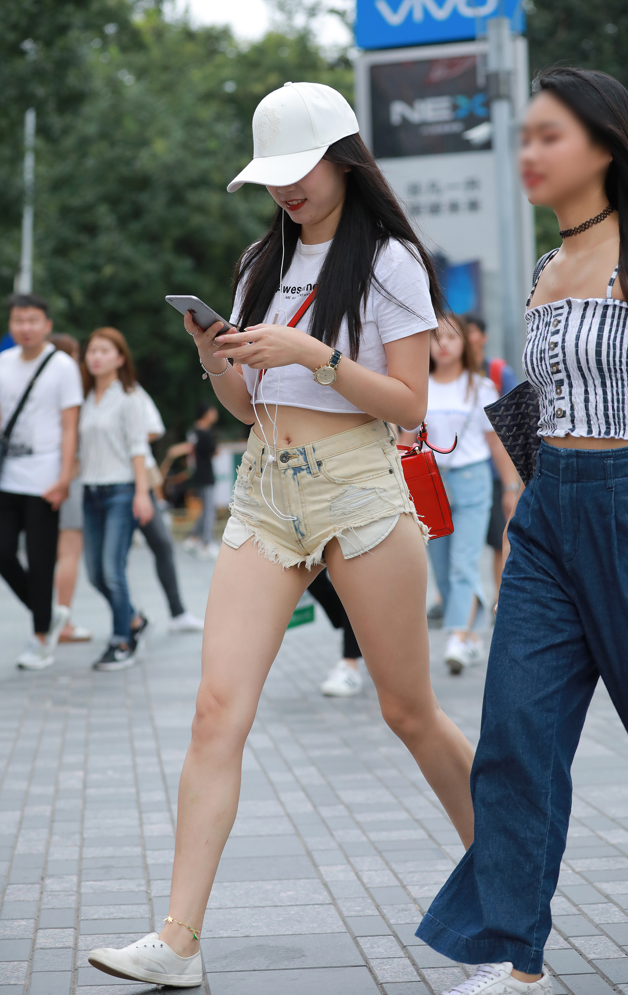 图片[7]-J0904 罕见的性感热裤，青春美眉-KHL.CC-快活林
