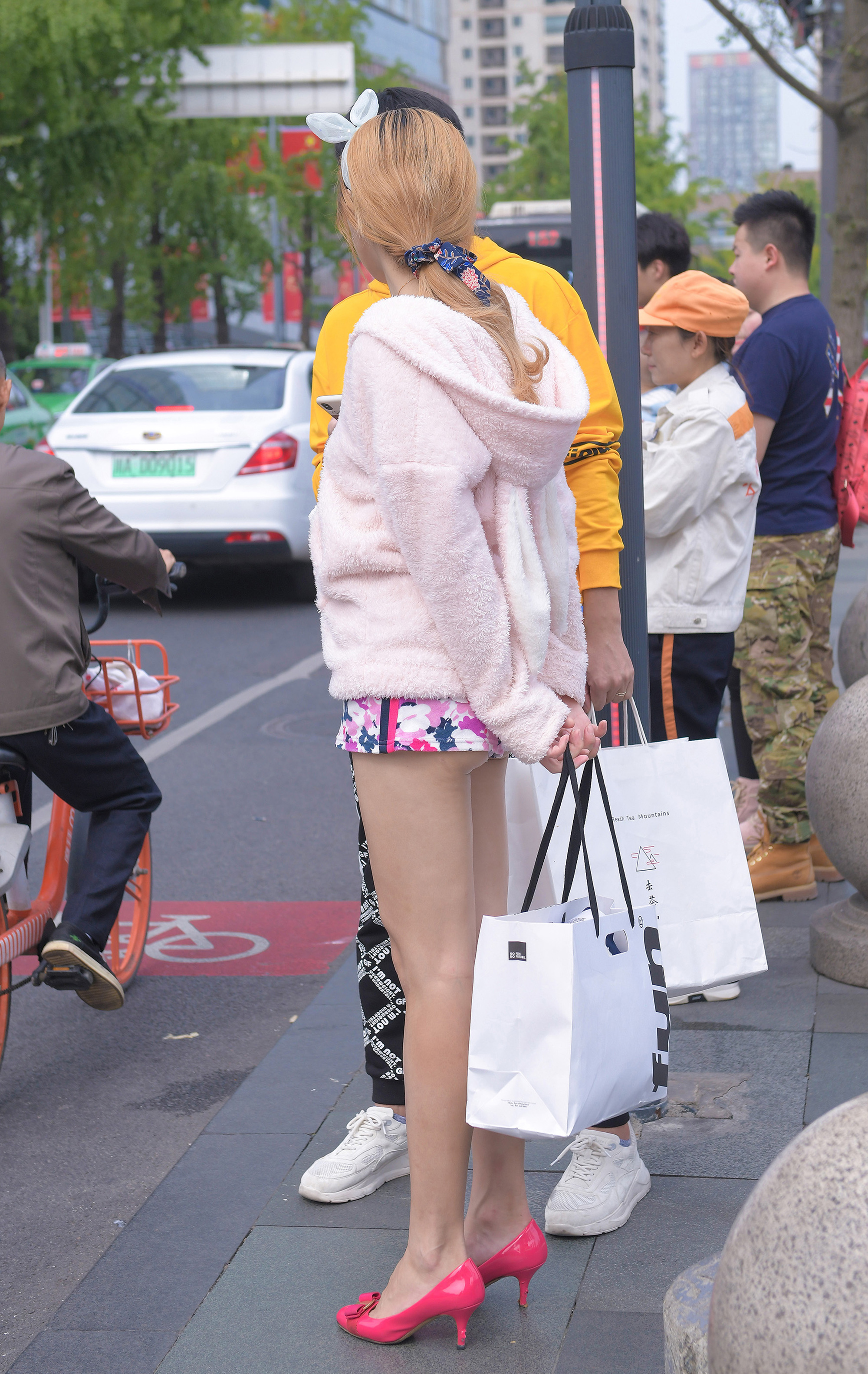  魔镜街拍,,小姐姐,街拍,写真套图,袜涩写真