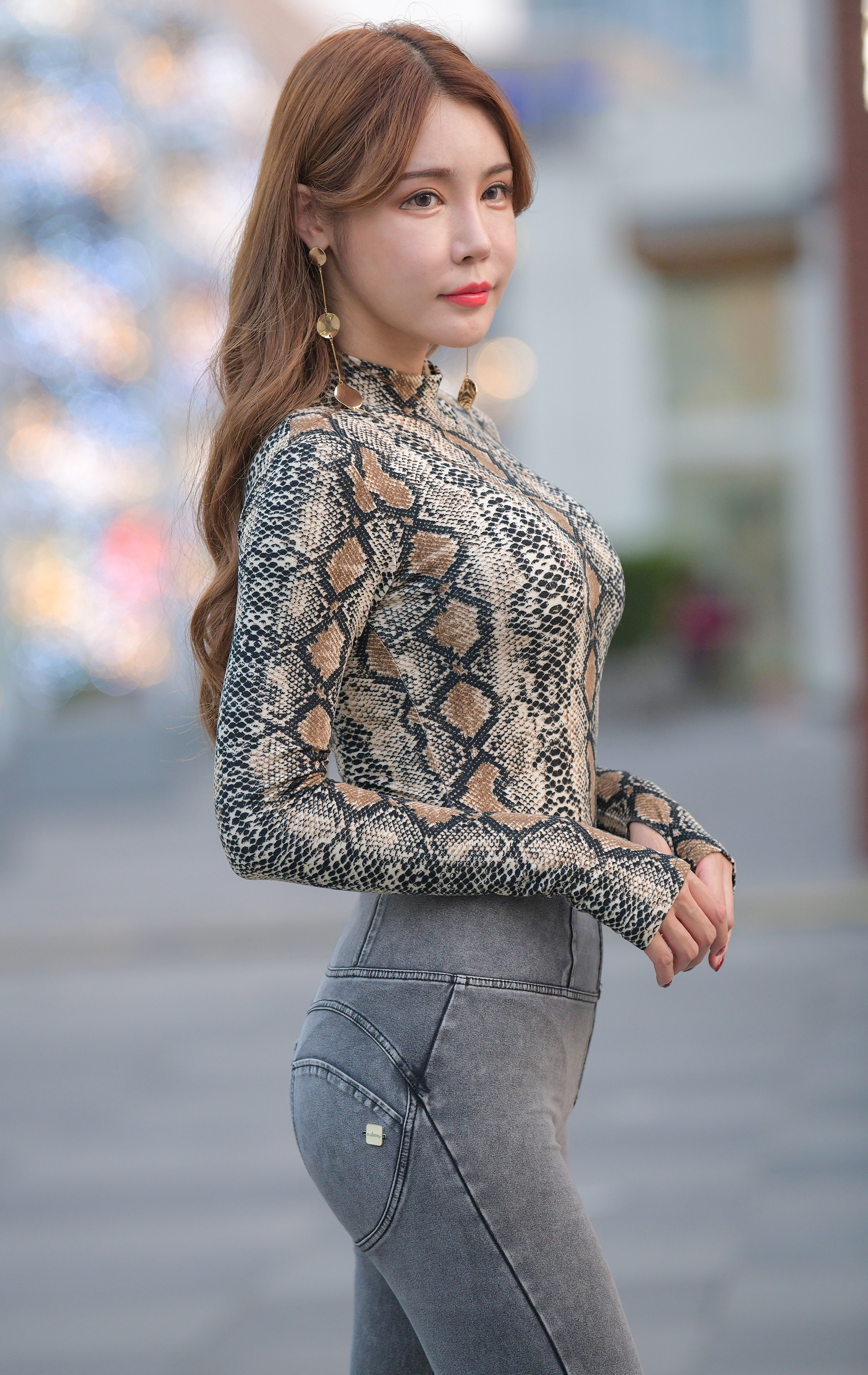  魔镜街拍,,少妇,街拍,写真套图,北之北