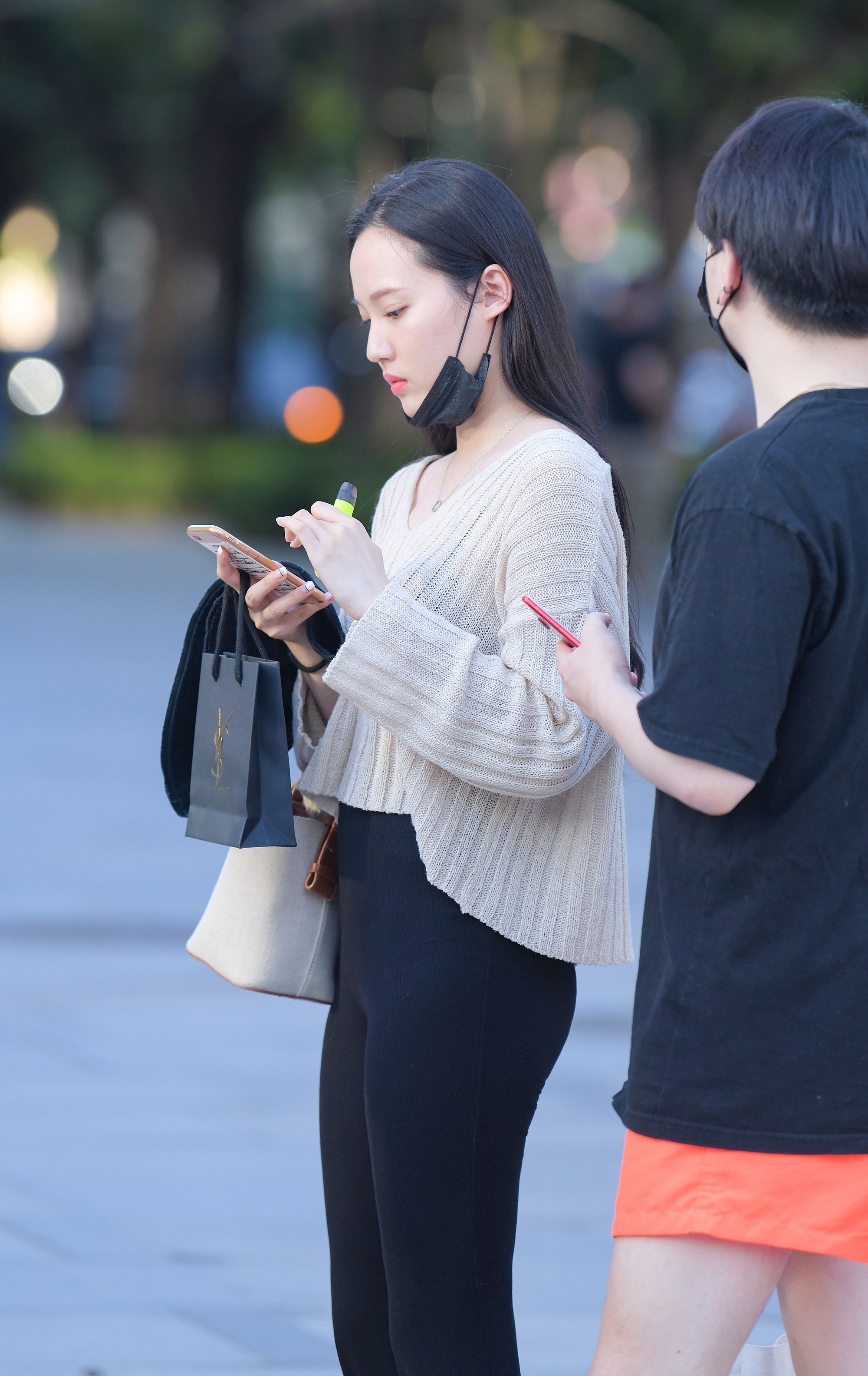  魔镜街拍,,小姐姐,街拍,写真套图,LD零度摄影
