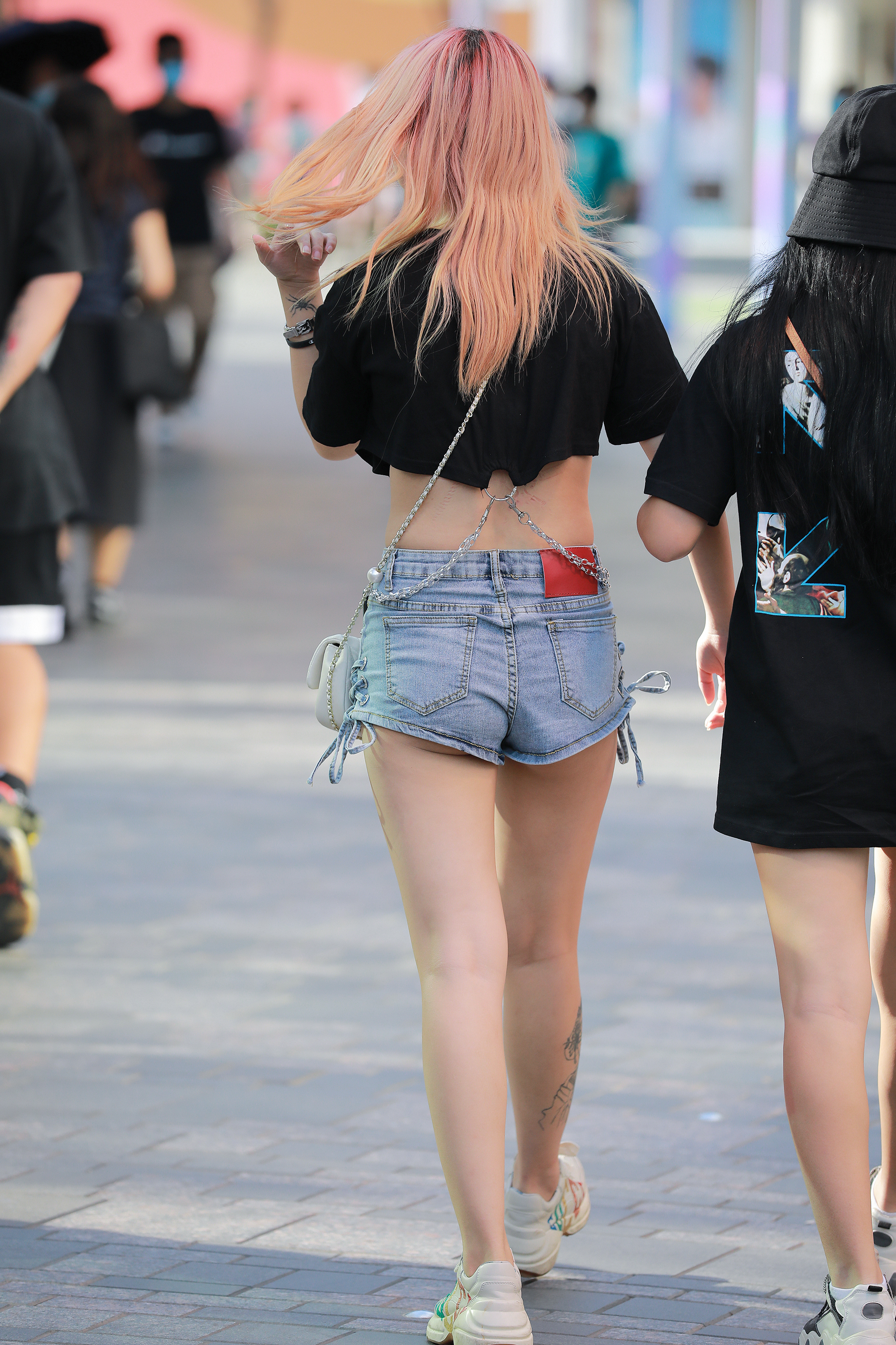  魔镜街拍,热裤,小姐姐,街拍,写真套图,Xiuren秀人网