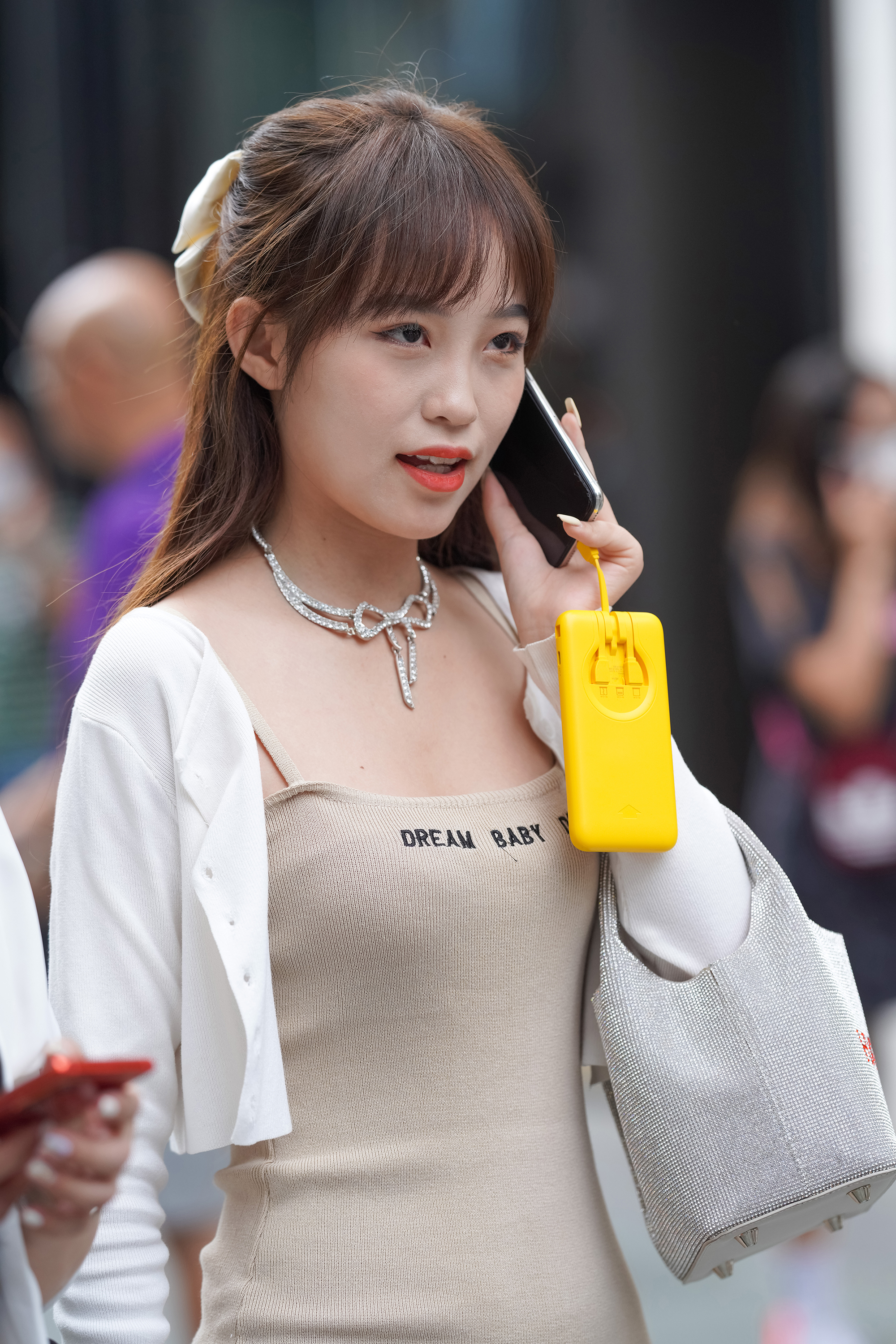  魔镜街拍,裙装,小姐姐,街拍,写真套图,SIEE丝意