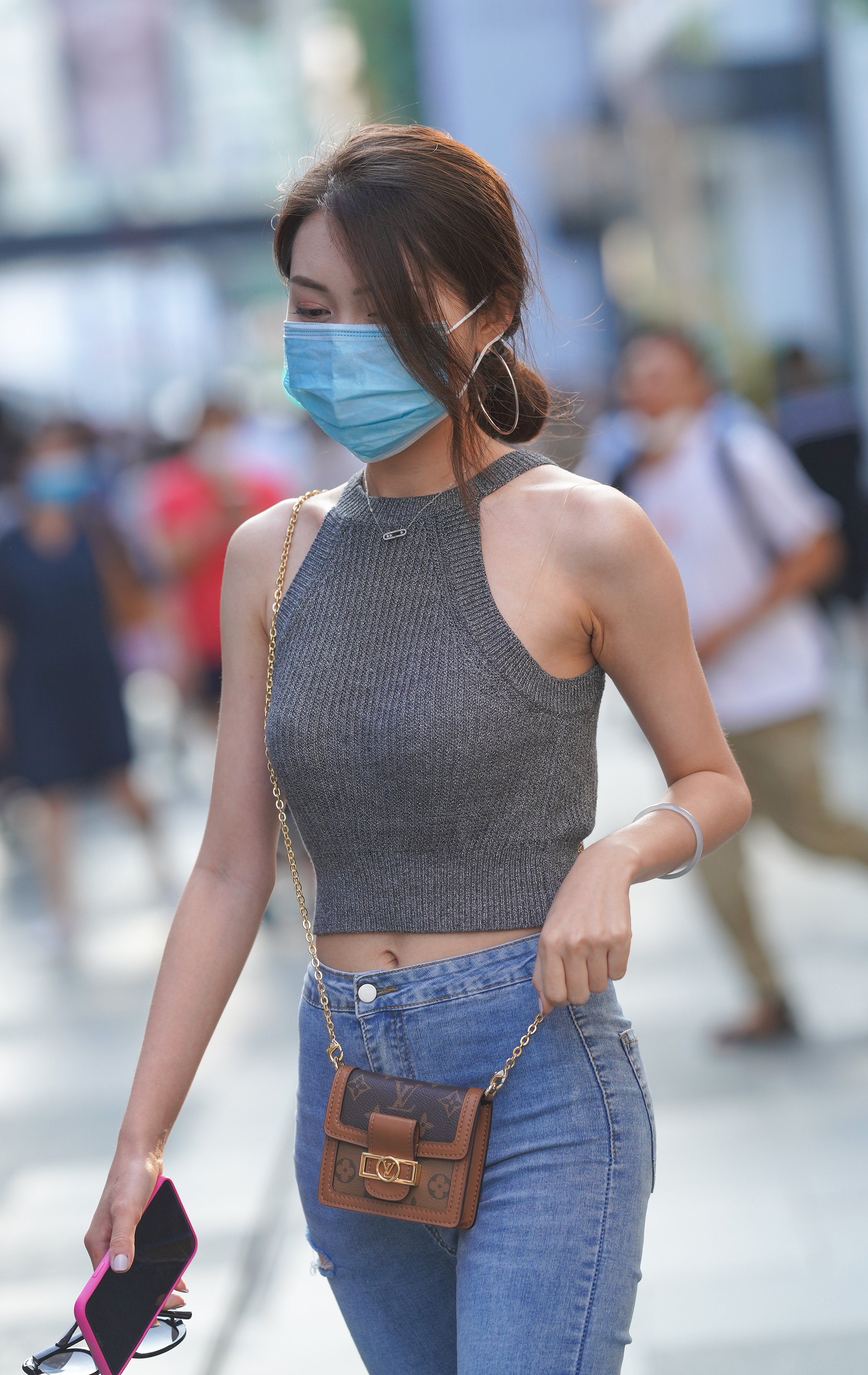  街拍鸭,魔镜街拍,,熟女,街拍,写真套图,喵写真