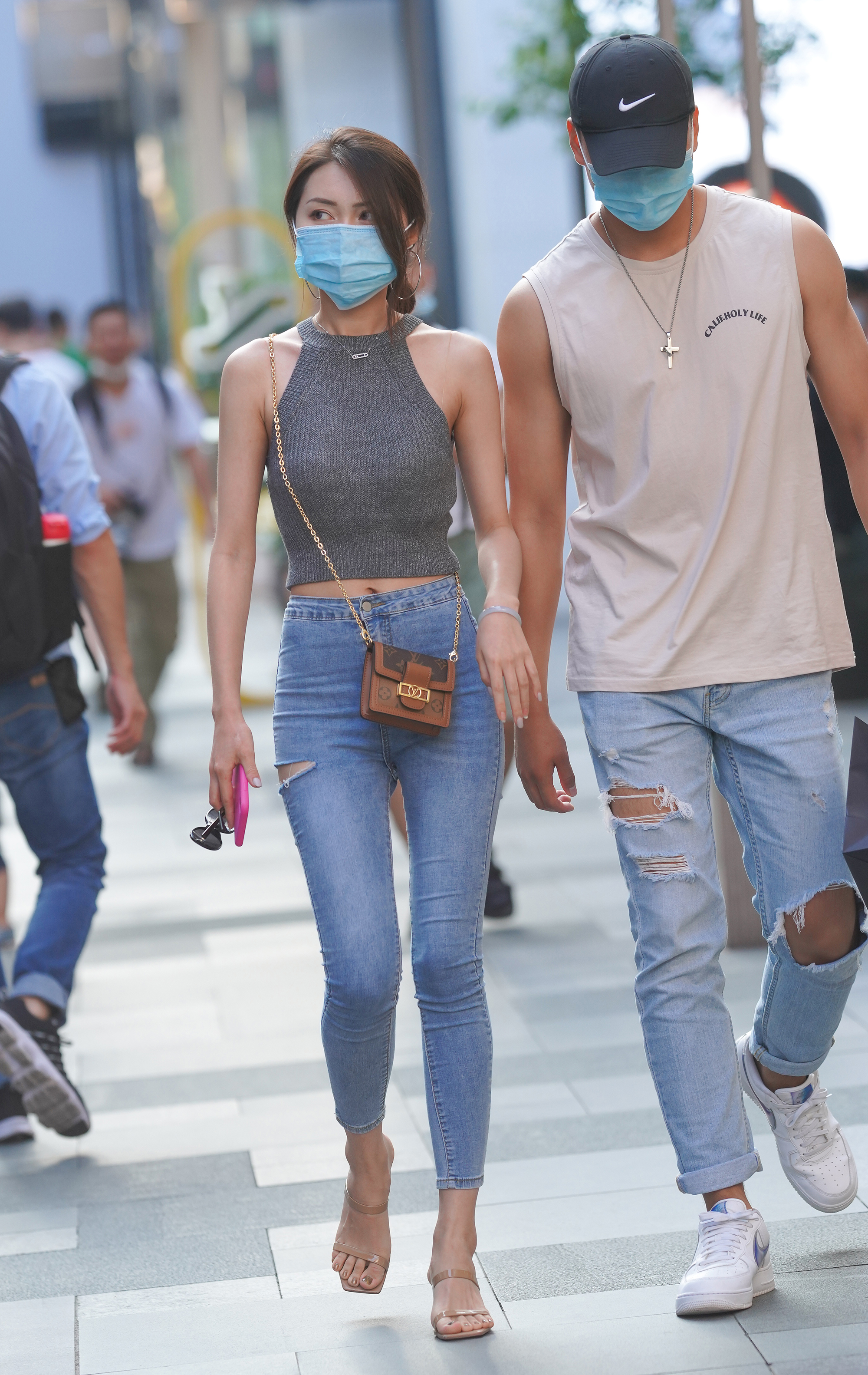  街拍鸭,魔镜街拍,,少妇,街拍,写真套图,桃良阿宅