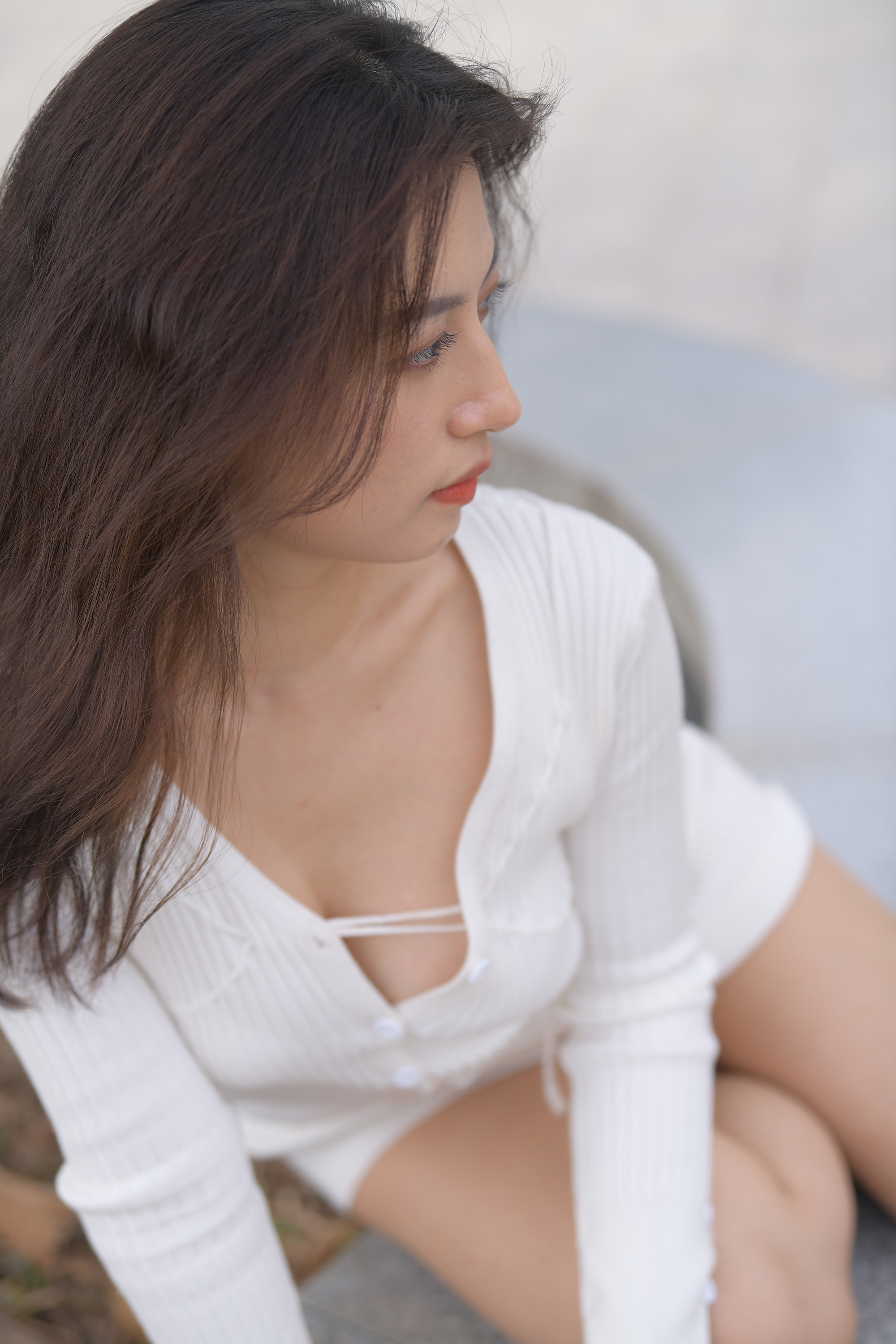 梦舒 街拍鸭,魔镜街拍,裙装,人妻,街拍,写真套图,SUNGIRL阳光宝贝