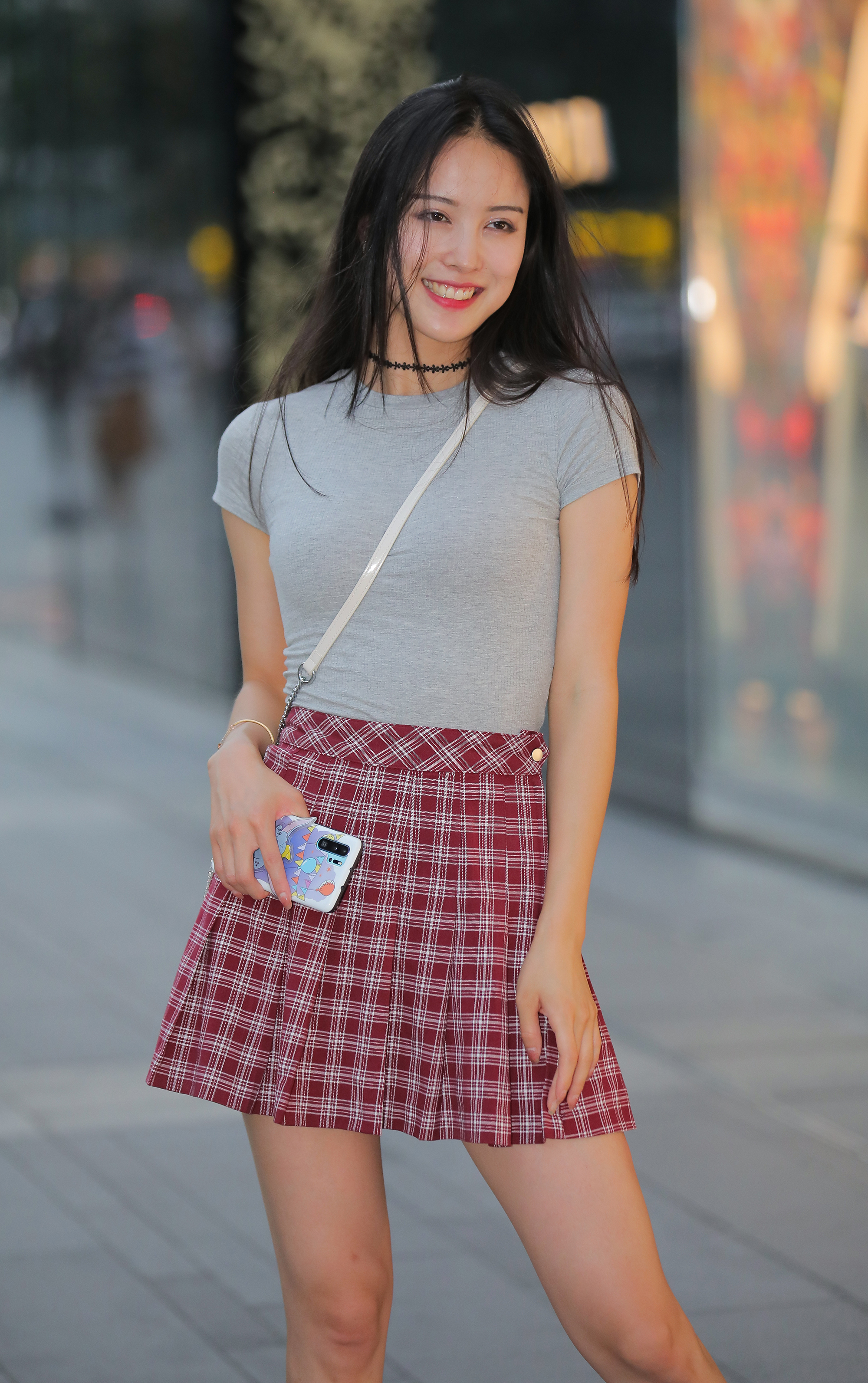  魔镜街拍,裙装,熟女,街拍,写真套图,Tukmo兔几盟