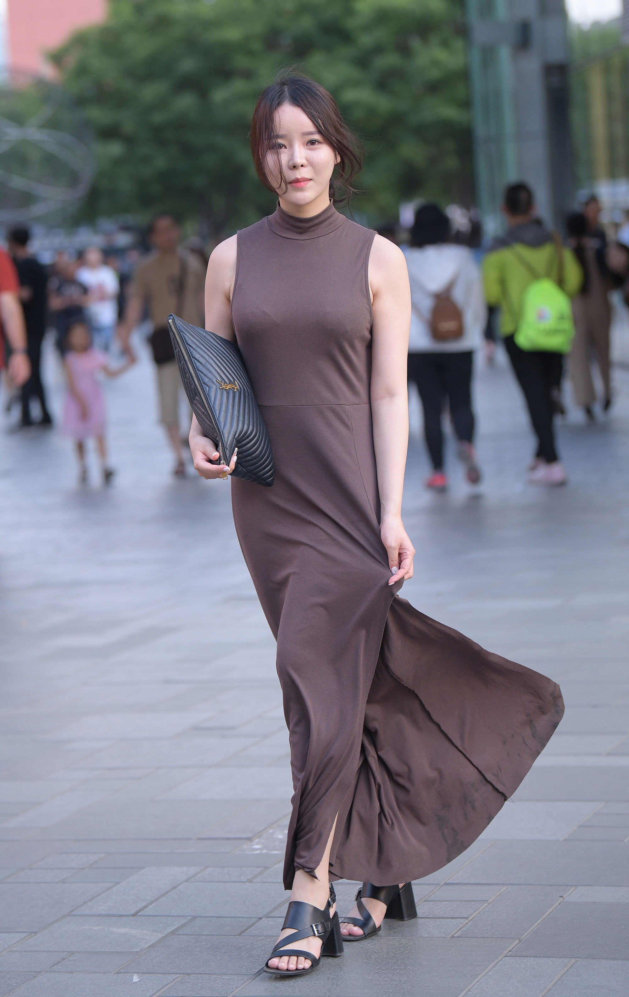  魔镜街拍,裙装,美女,街拍,写真套图,LeYuan星乐园