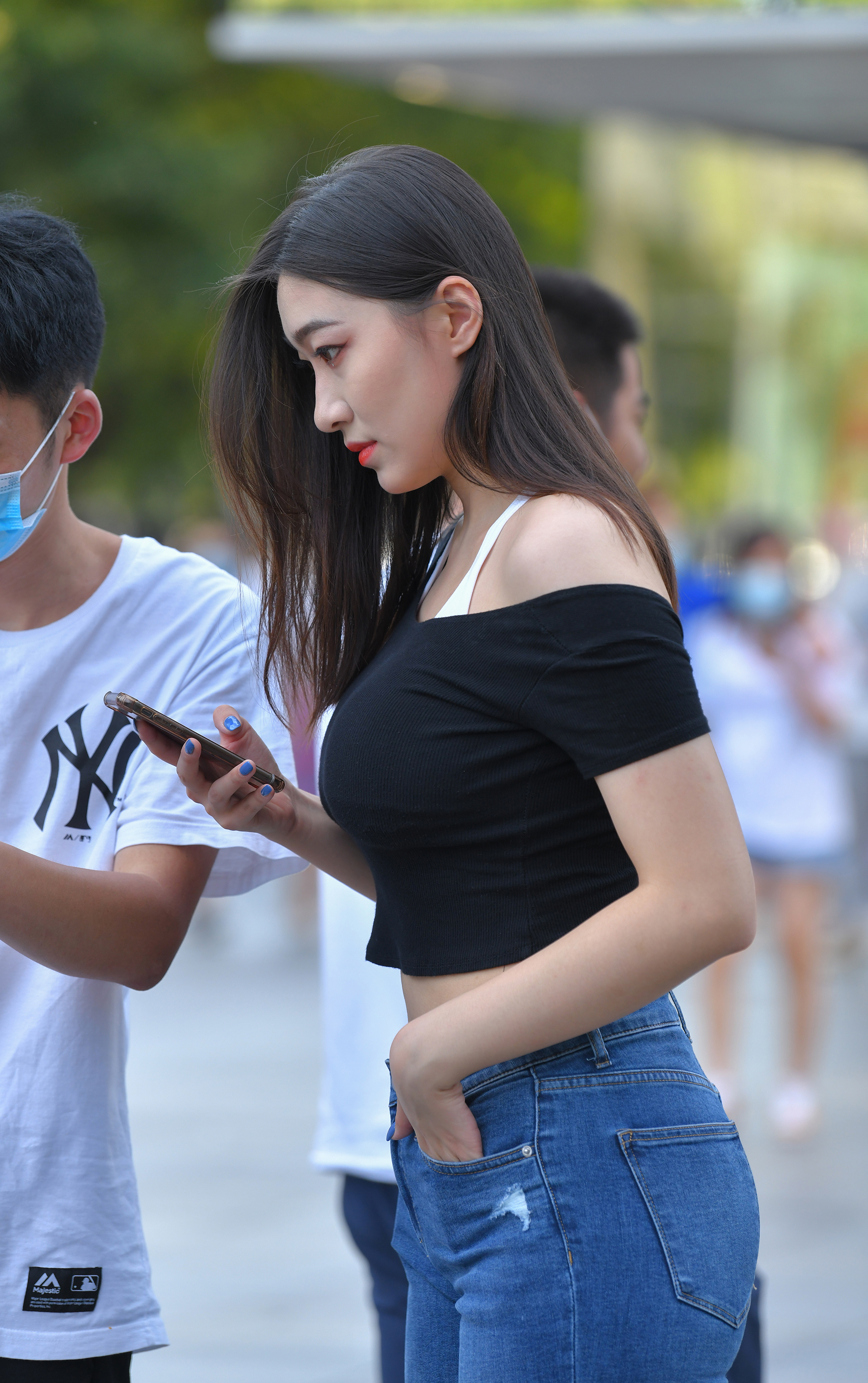  魔镜街拍,,美女,街拍,写真套图,蠢沫沫