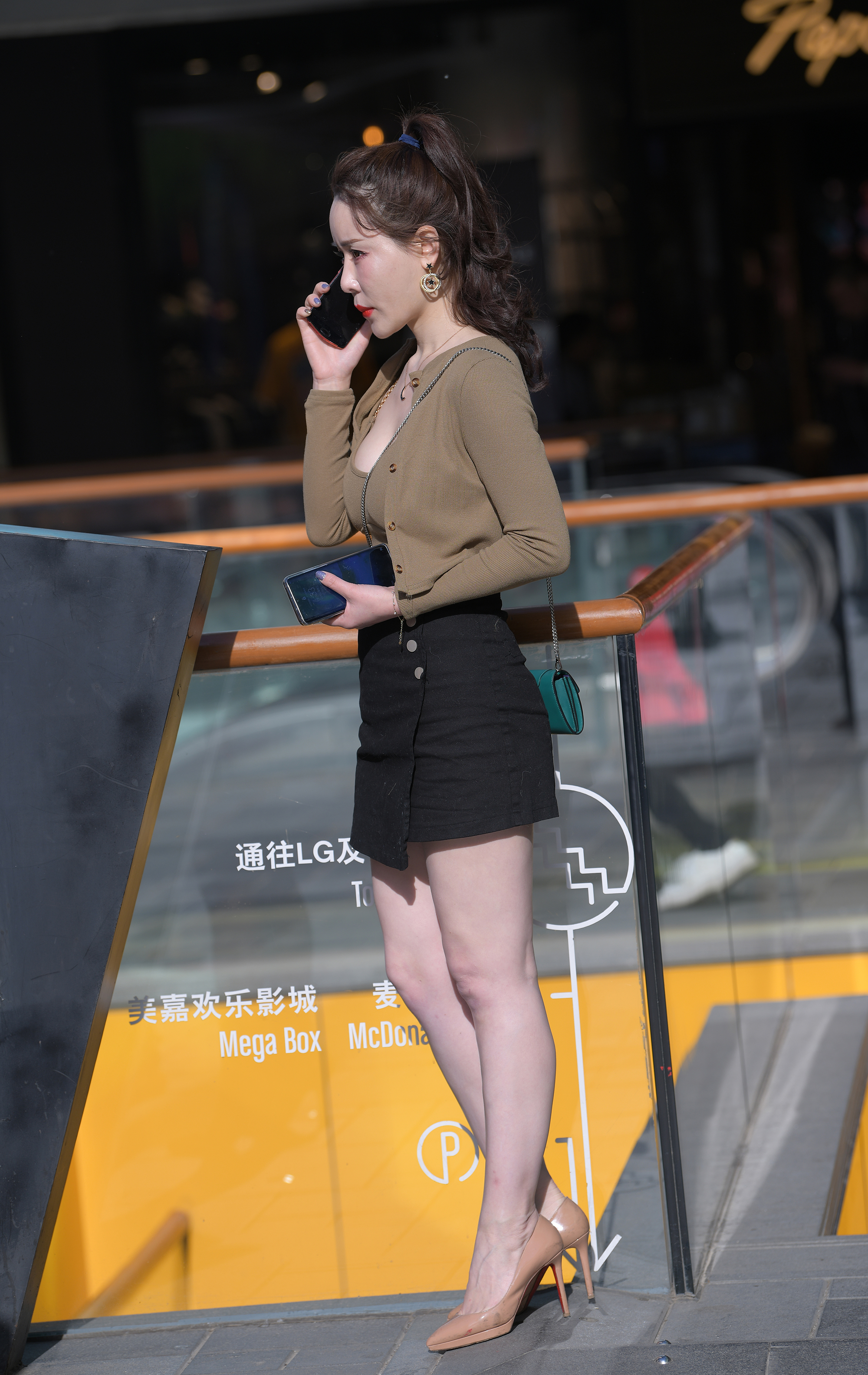  魔镜街拍,裙装,美女,街拍,写真套图,FAIRY CLUB妖精社