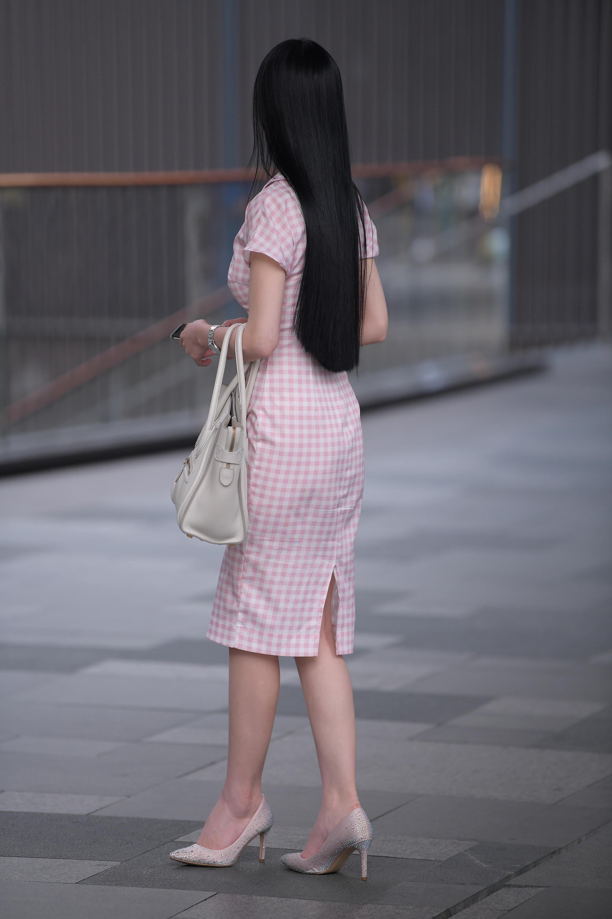  魔镜街拍,裙装,美女,街拍,写真套图,皮皮奶