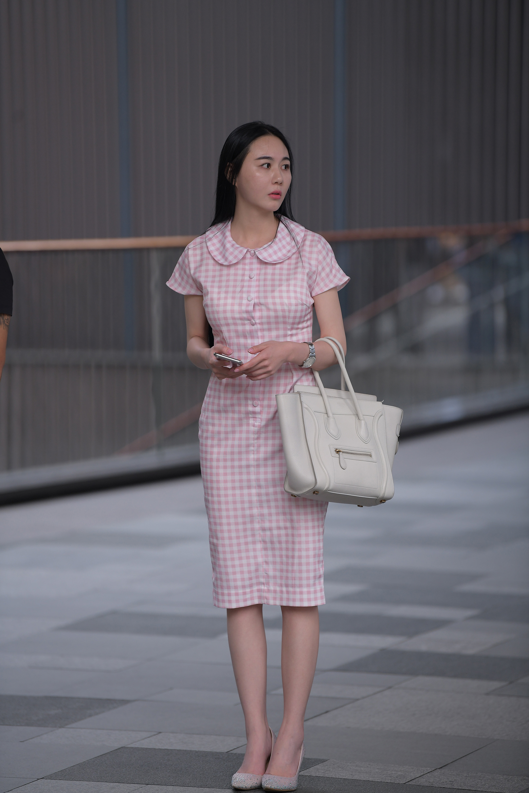  魔镜街拍,裙装,美女,街拍,写真套图,SSA丝社