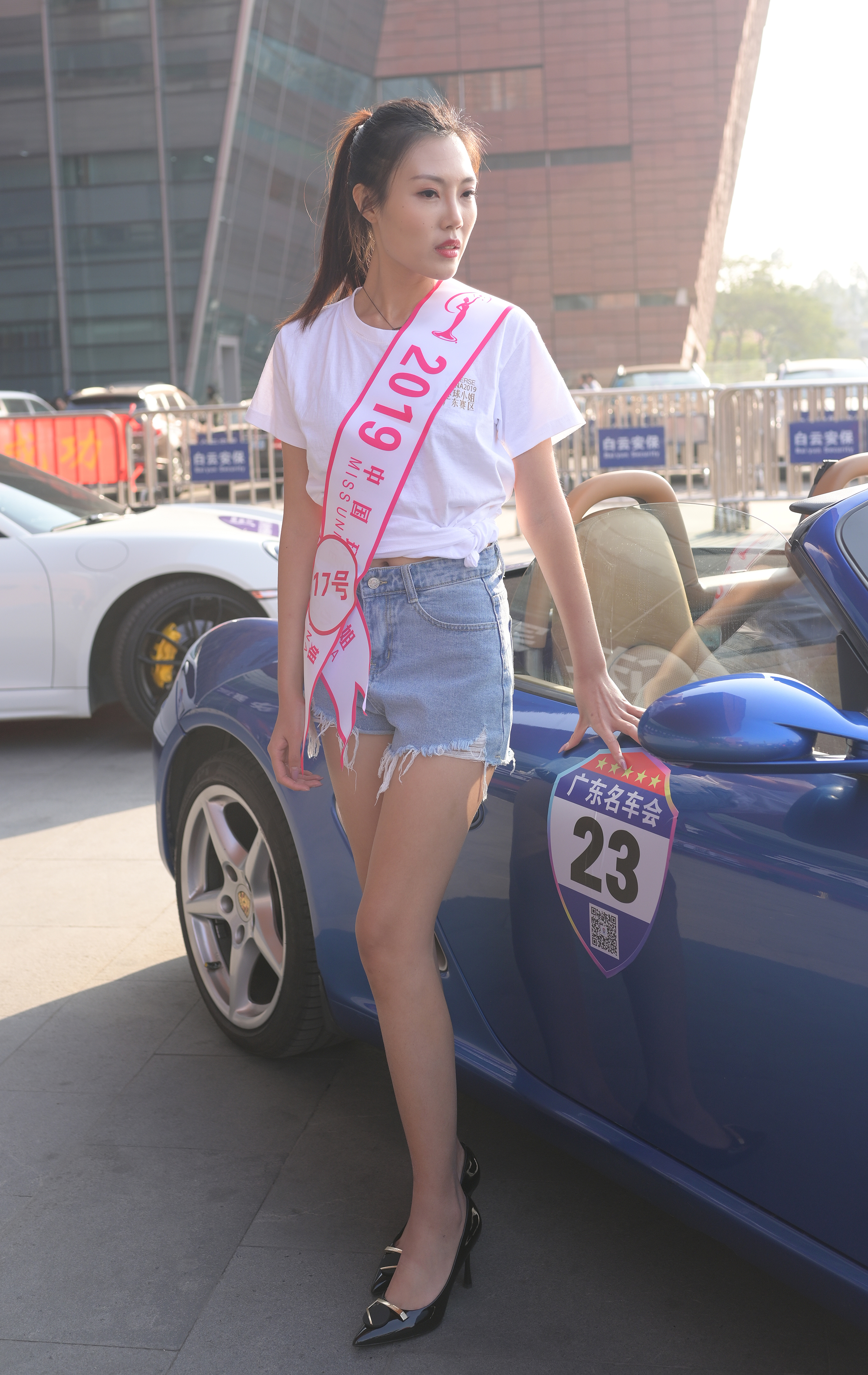  街拍鸭,魔镜街拍,热裤,美女,街拍,写真套图,DKGirl御女郎