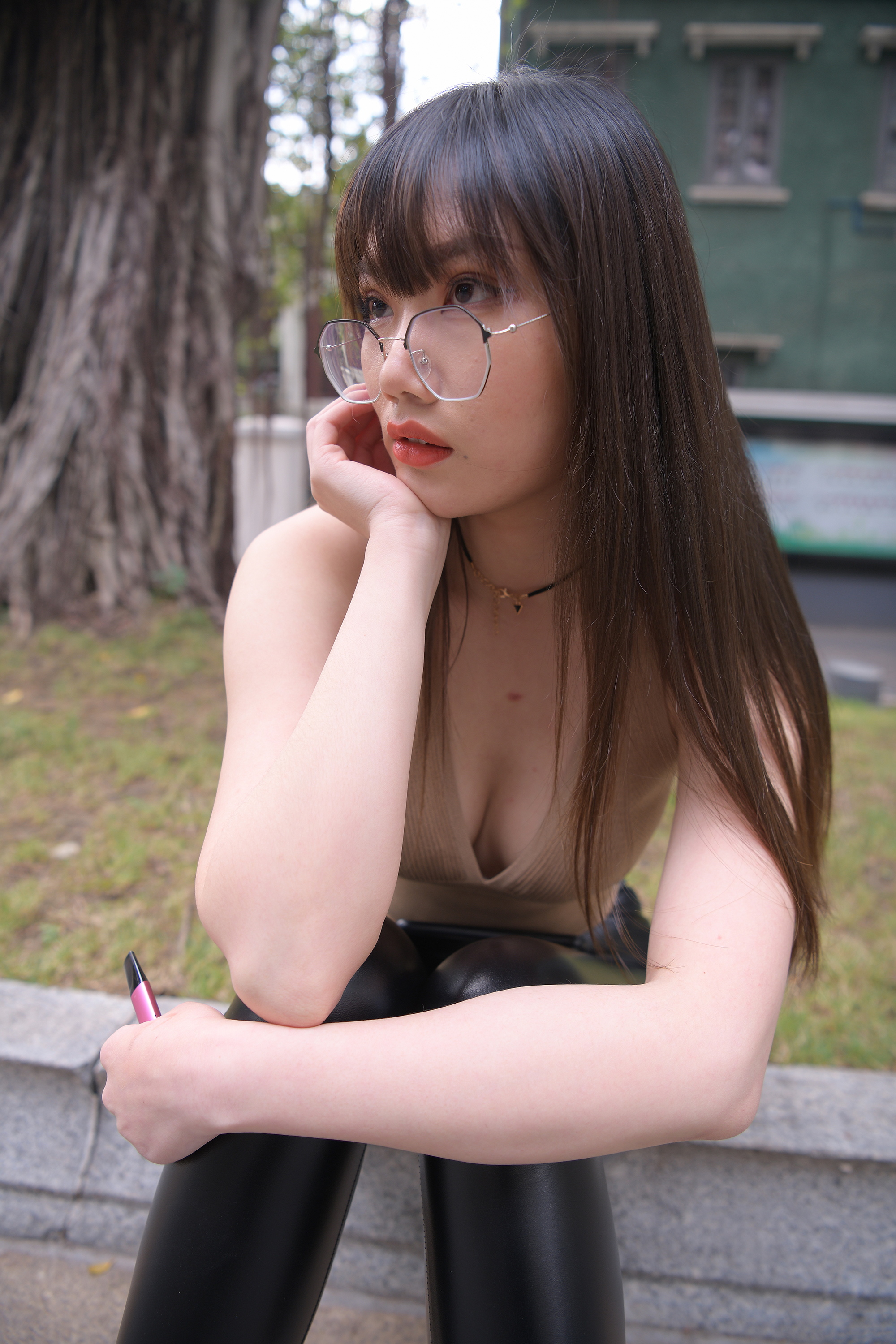 图片[8]-★视频+套图★ M779 皮裤-一个抽电子烟的女人 37G 敏丽-KHL.CC-快活林