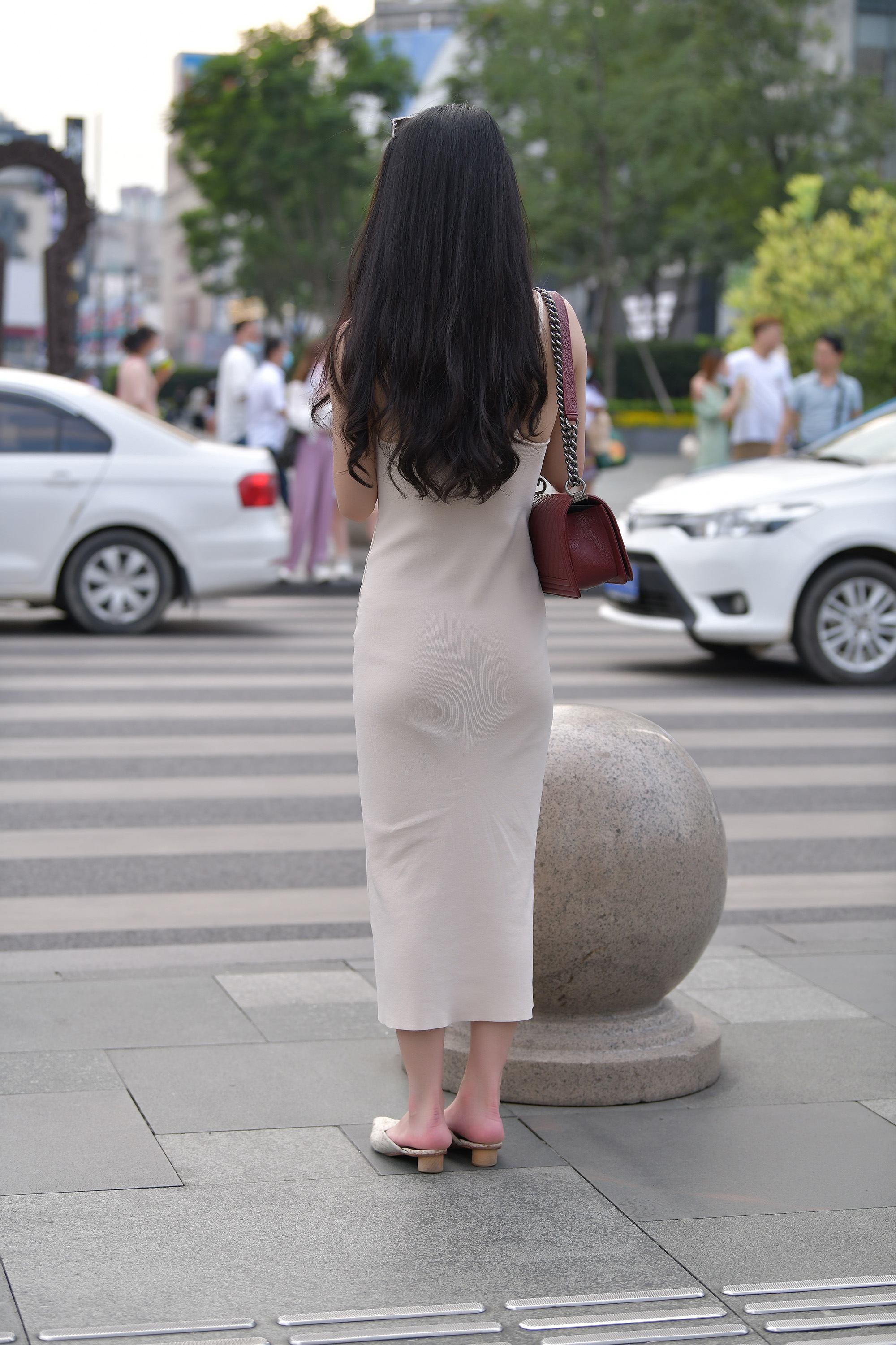  魔镜街拍,裙装,丝袜,小姐姐,街拍,写真套图,RuiSG瑞丝馆