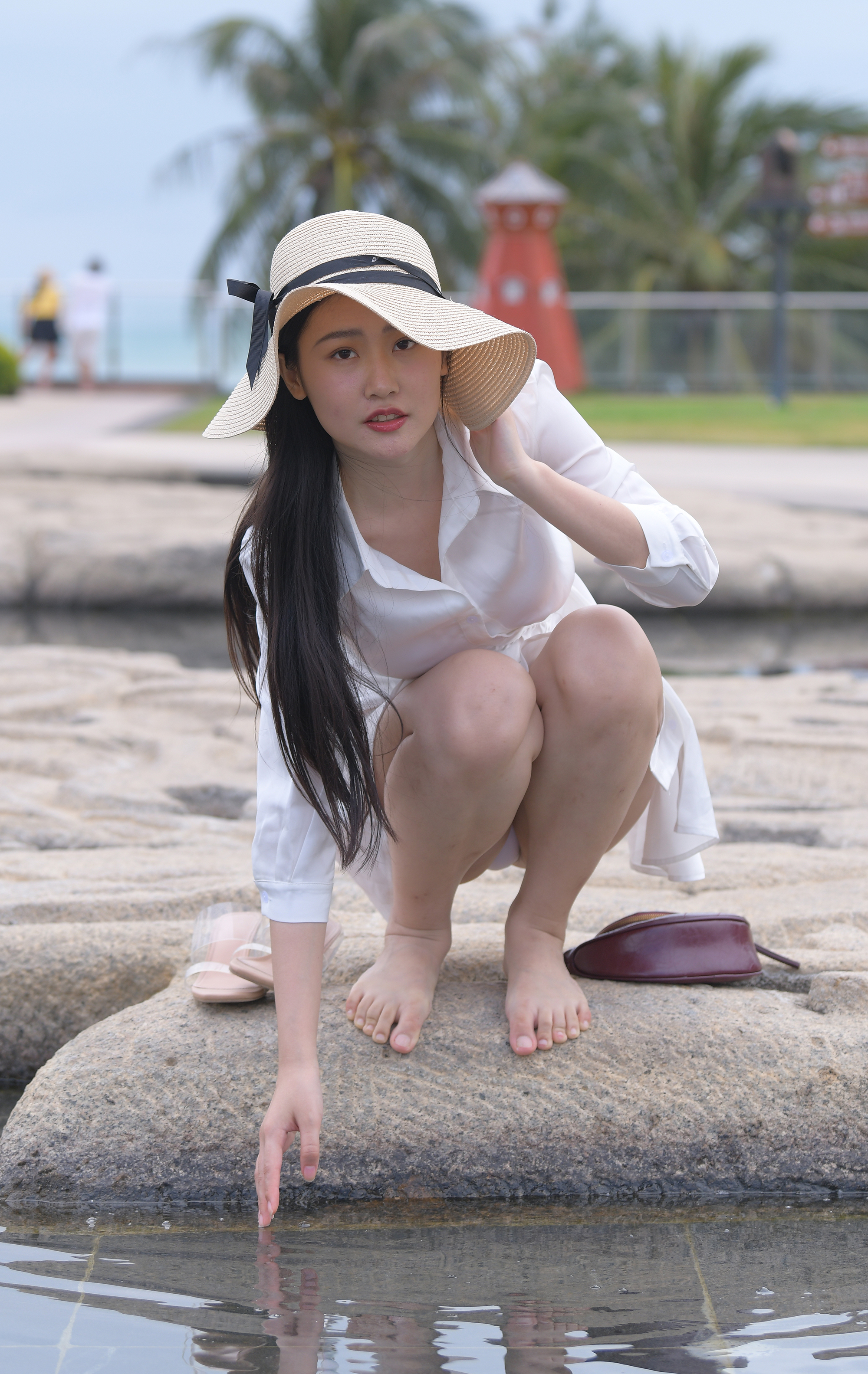 柳蕊 魔镜街拍,泳装,人妻,街拍,写真套图,面饼仙儿