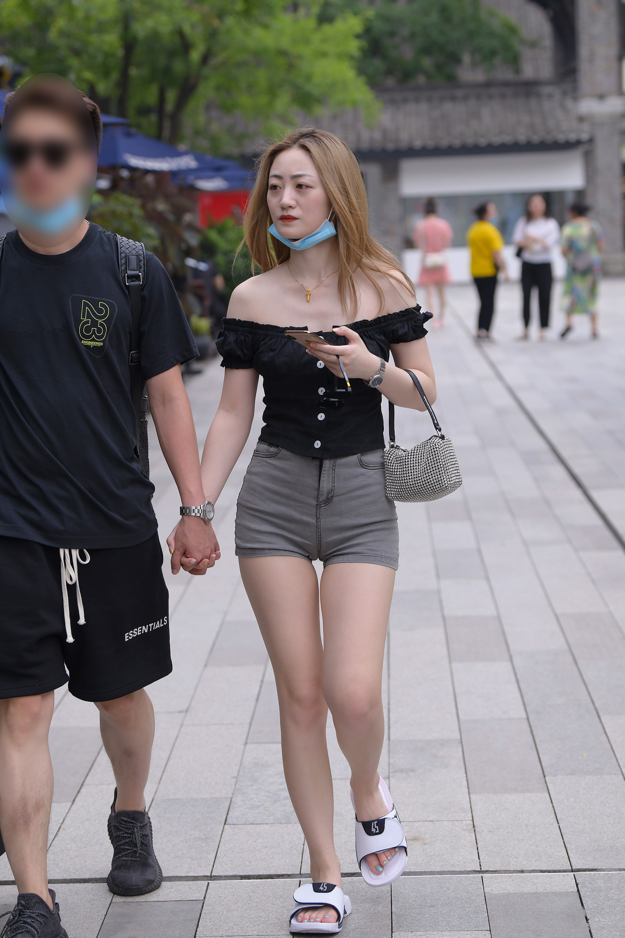 图片[12]-J3471 一字肩热裤女友-KHL.CC-快活林