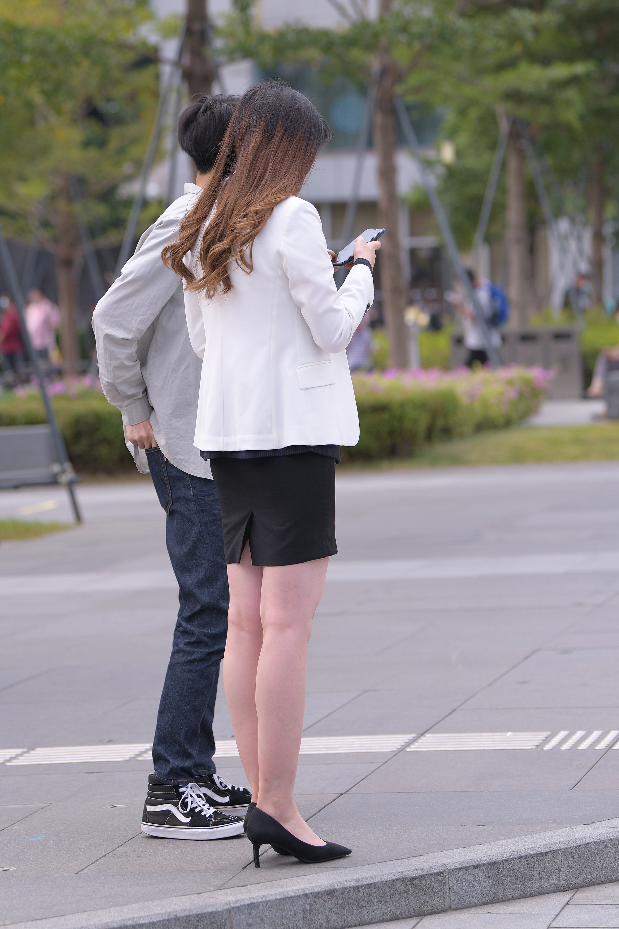  魔镜街拍,裙装,小姐姐,街拍,写真套图,阿包也是兔娘