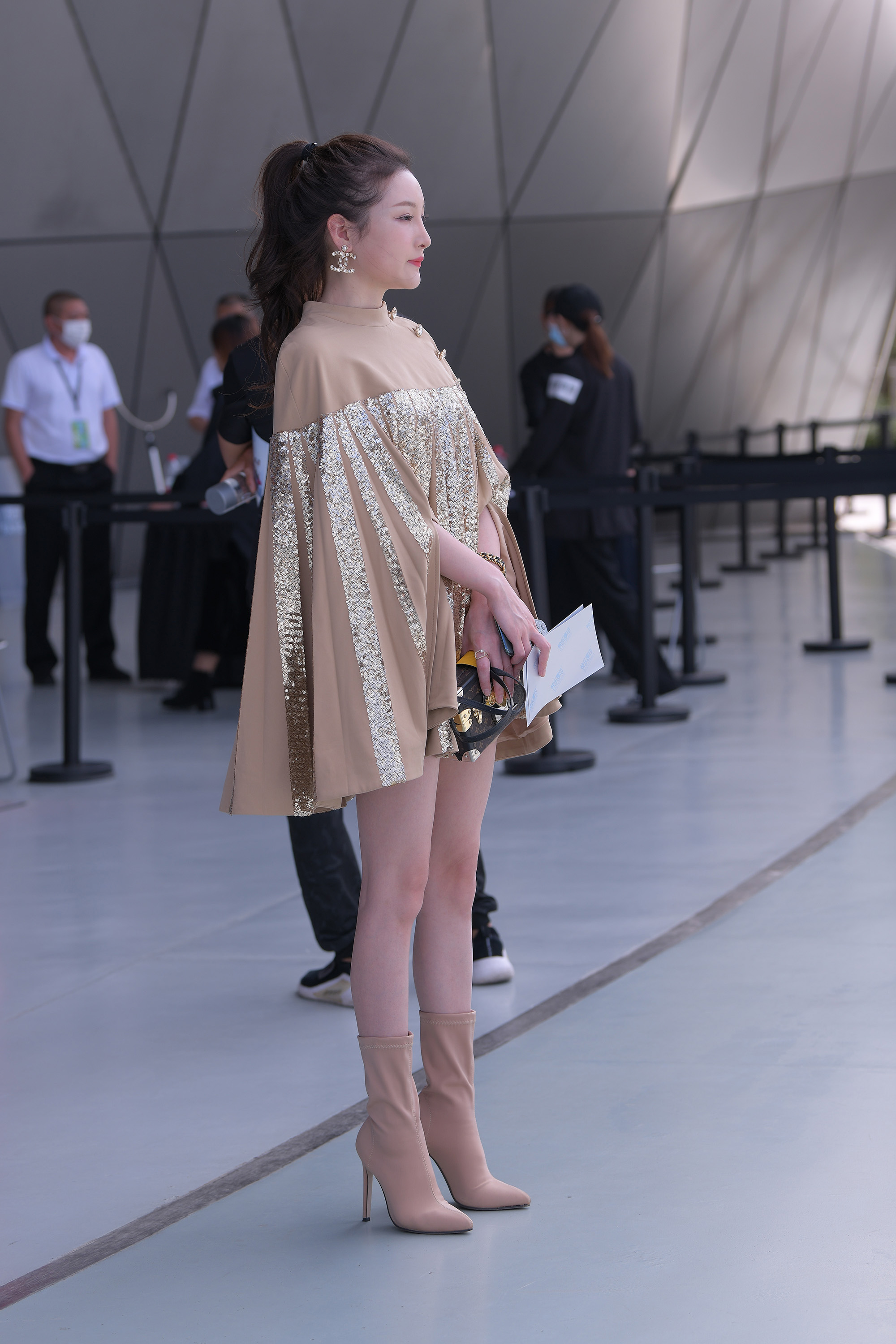  魔镜街拍,裙装,熟女,街拍,写真套图,YouMi尤蜜荟