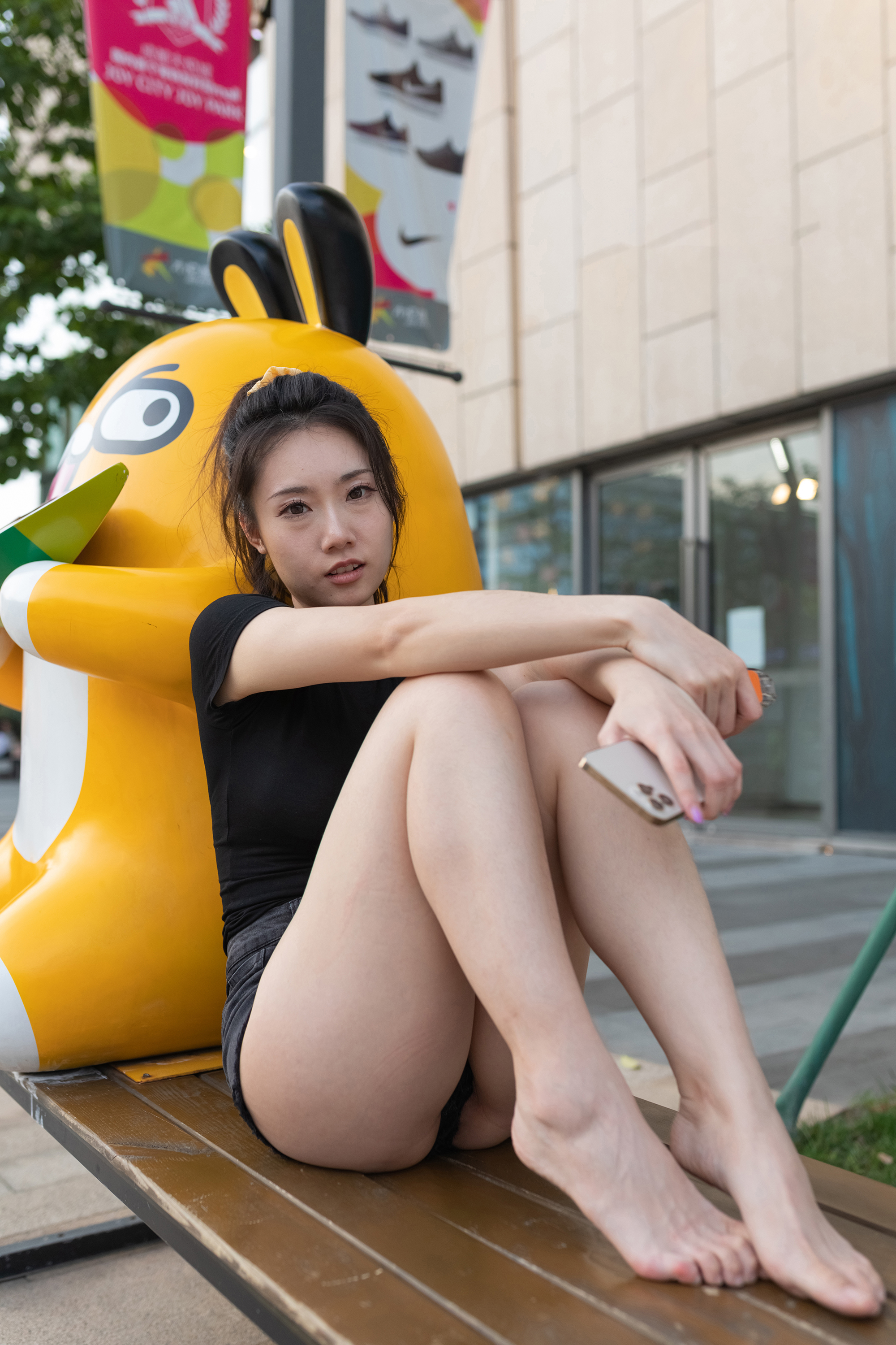 图片[11]-767 黑色热裤美女 17G 盛夏-KHL.CC-快活林
