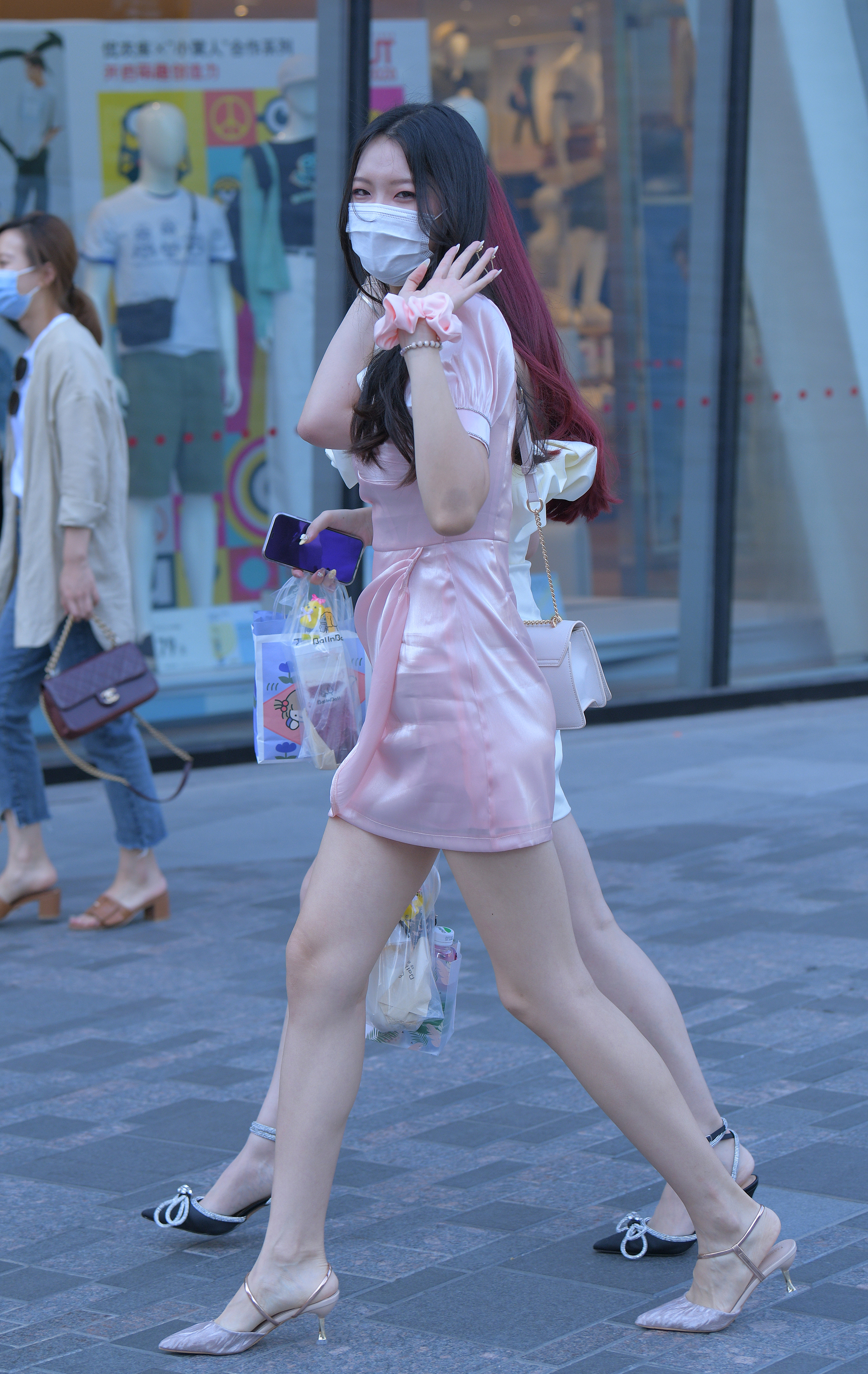  魔镜街拍,裙装,人妻,街拍,写真套图,果咩酱w