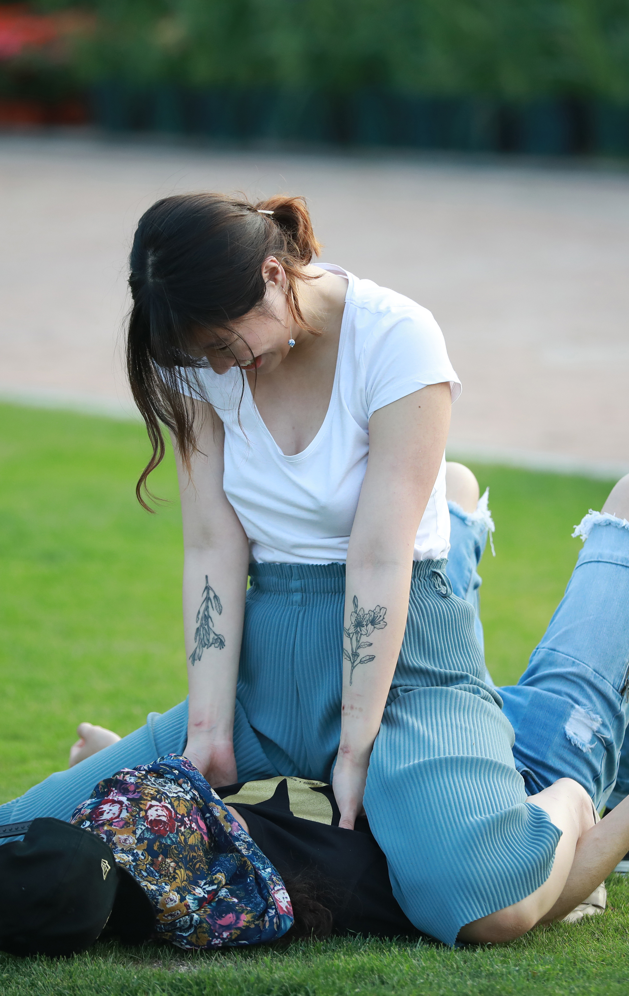  魔镜街拍,,小姐姐,街拍,写真套图,花柒Hana