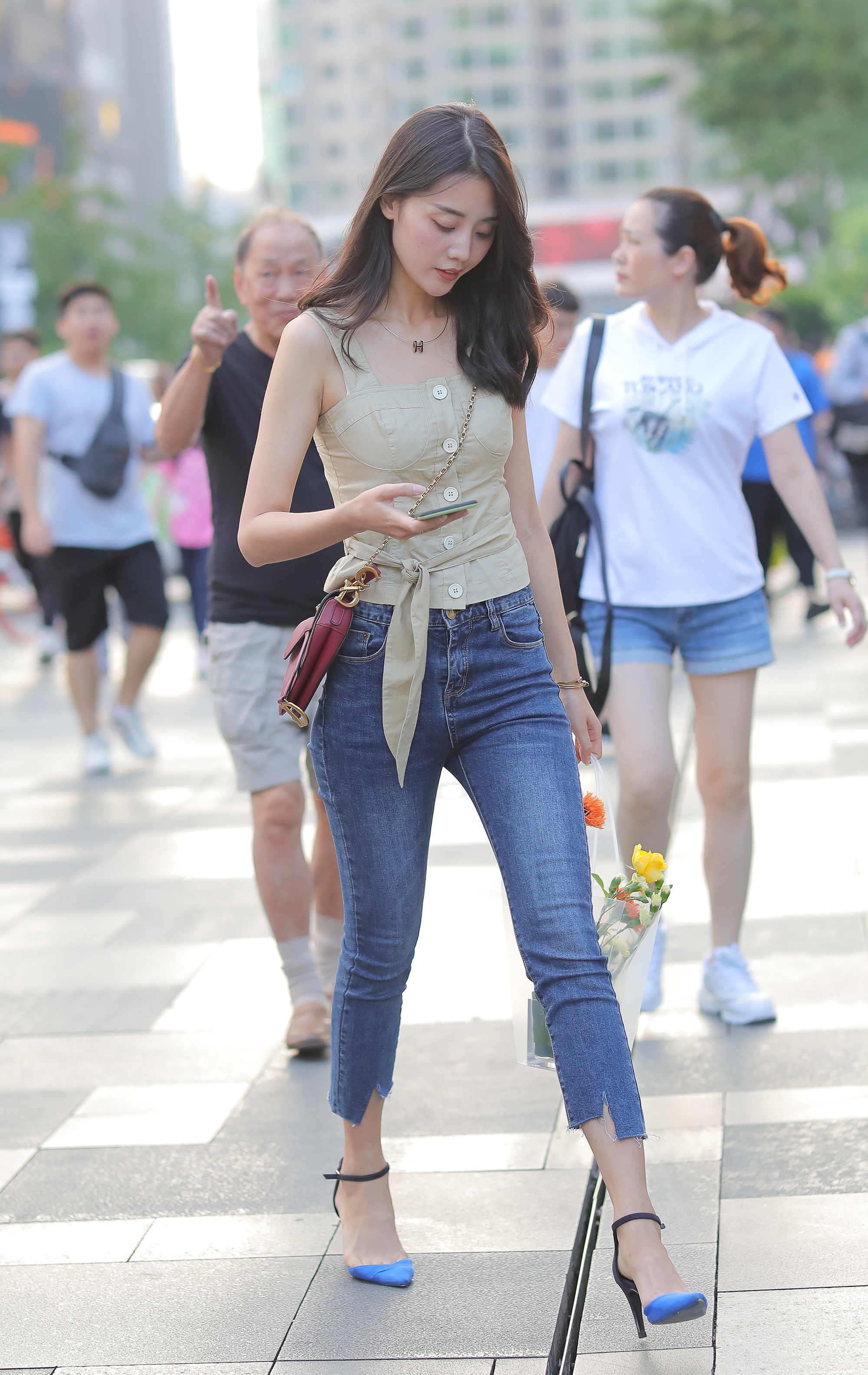  魔镜街拍,,美女,街拍,写真套图,DKGirl御女郎