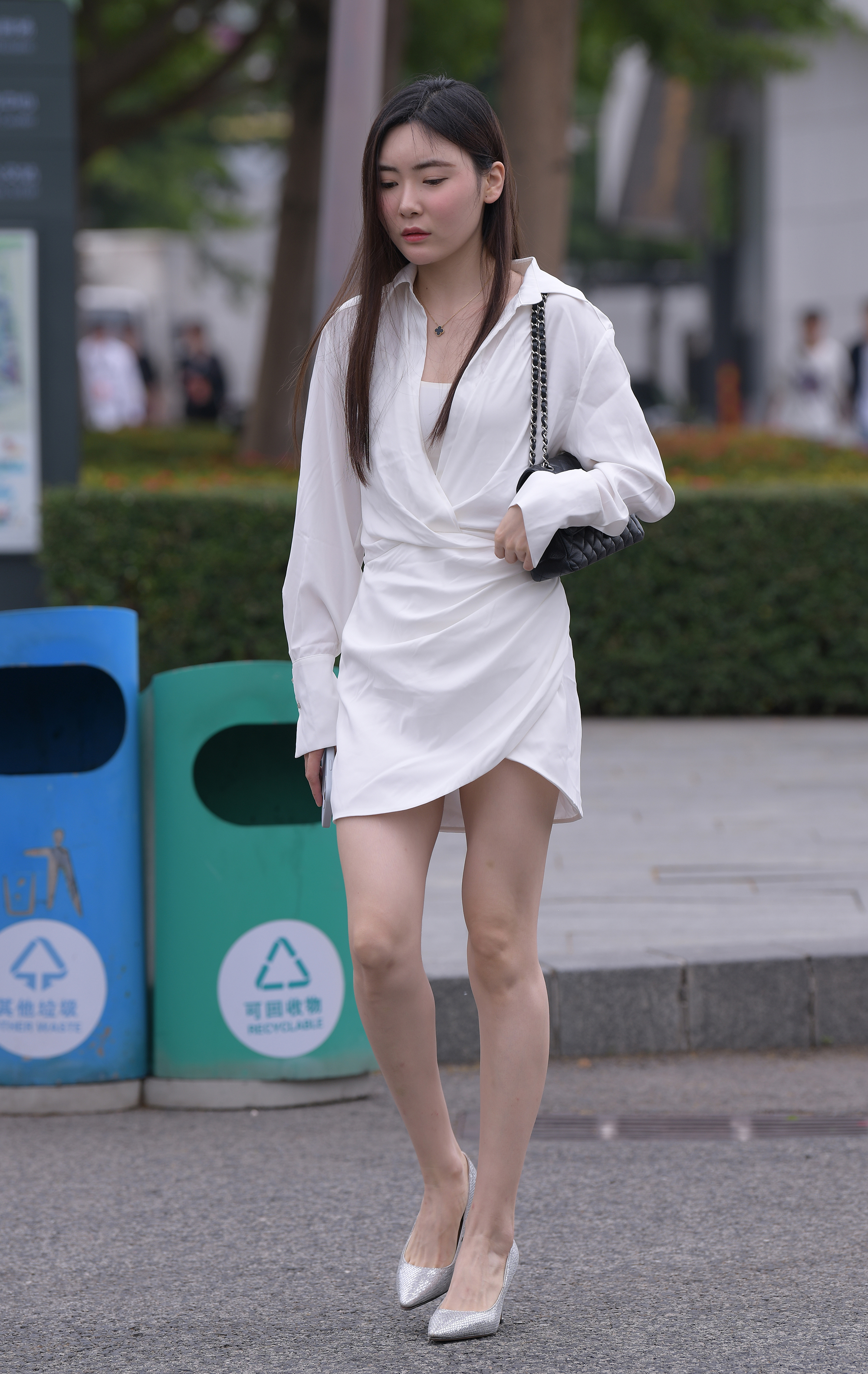  魔镜街拍,裙装,小姐姐,街拍,写真套图,奈丝写真