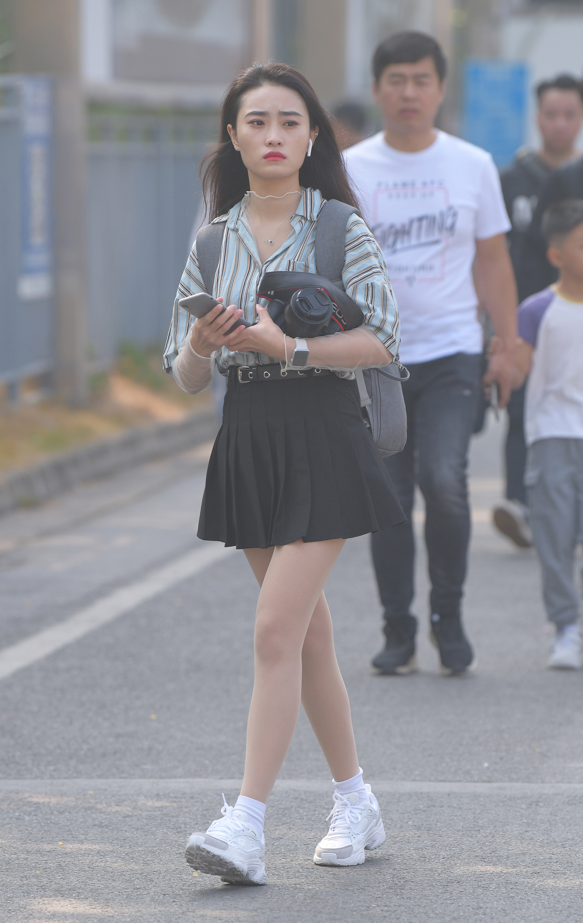  魔镜街拍,丝袜,裙装,少妇,街拍,写真套图,织梦映像