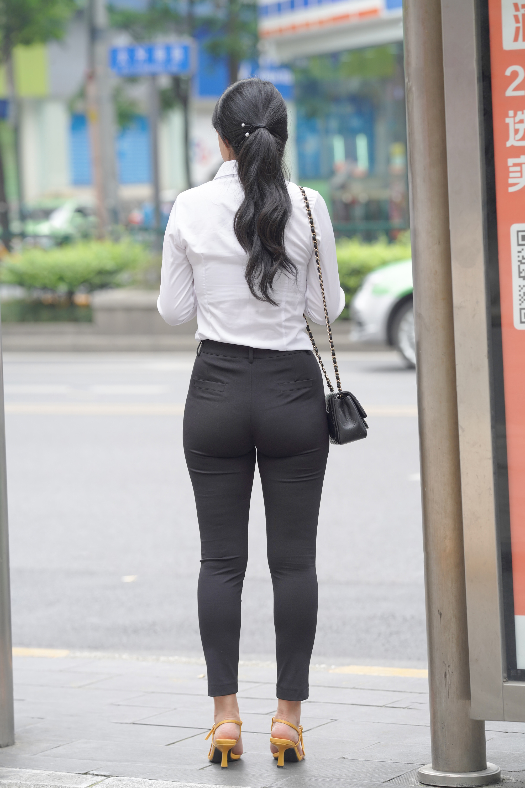  魔镜街拍,,熟女,街拍,写真套图,酒酒老师