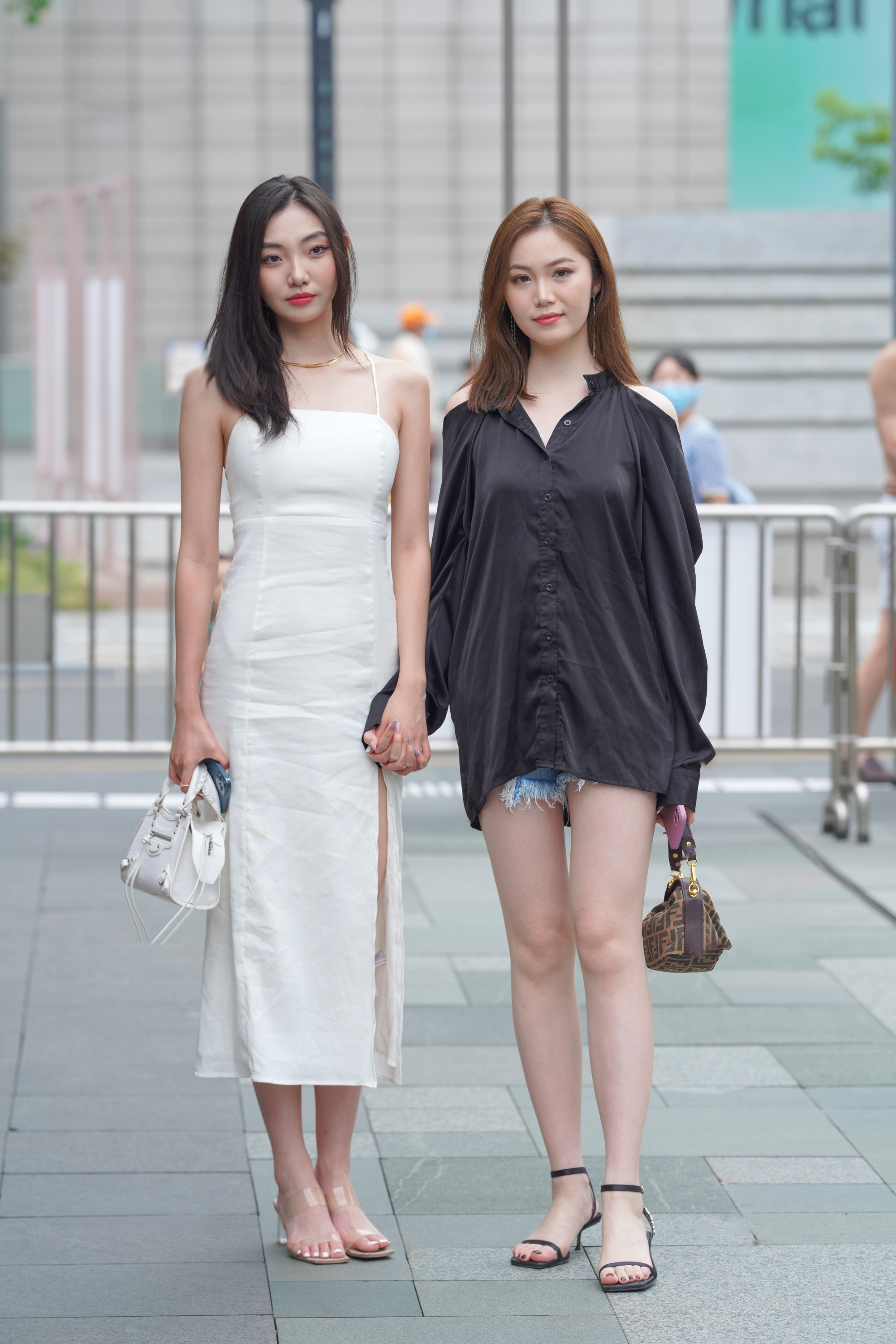  魔镜街拍,裙装,热裤,小姐姐,街拍,写真套图,商场商店系列