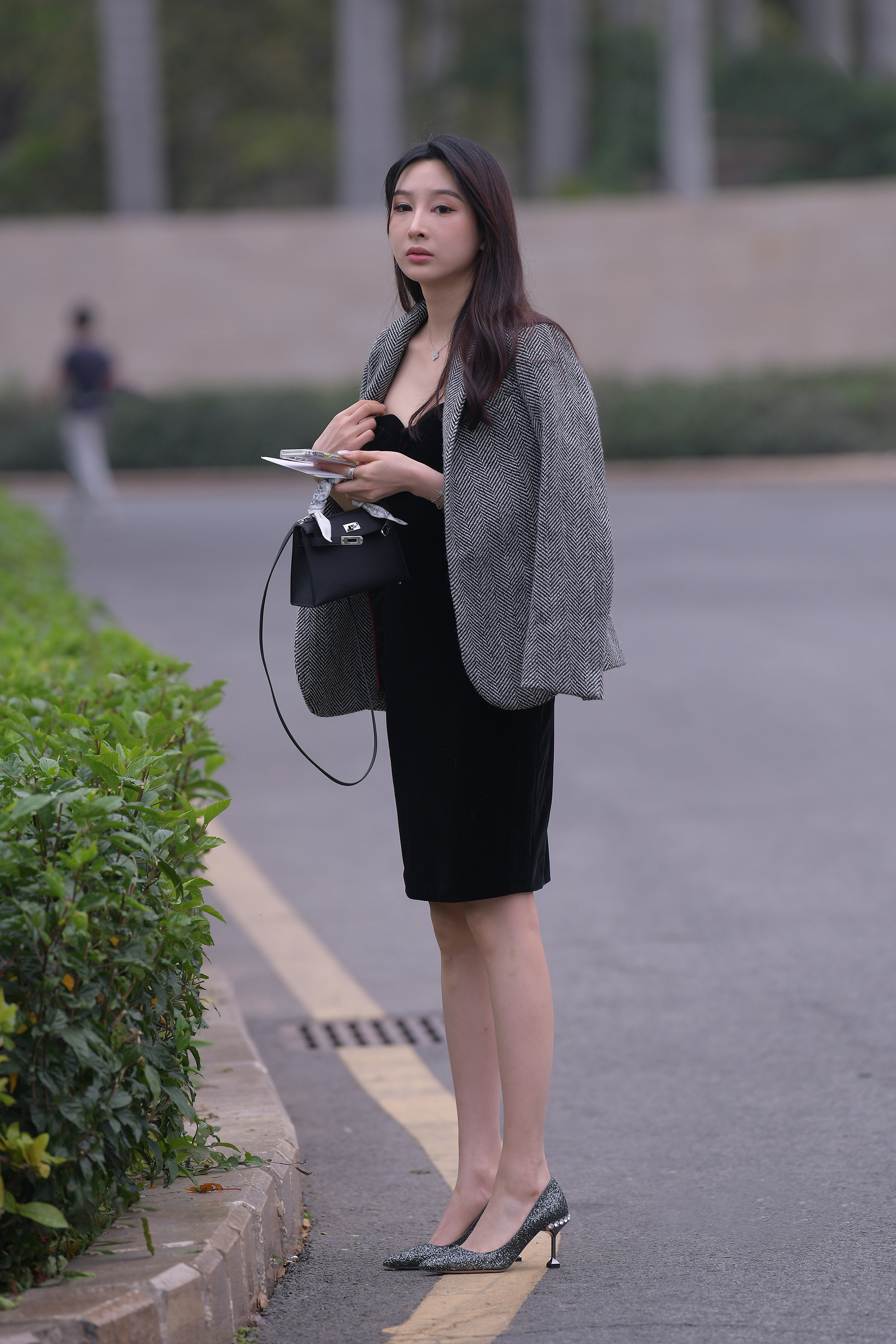  魔镜街拍,裙装,人妻,街拍,写真套图,尤蜜丝