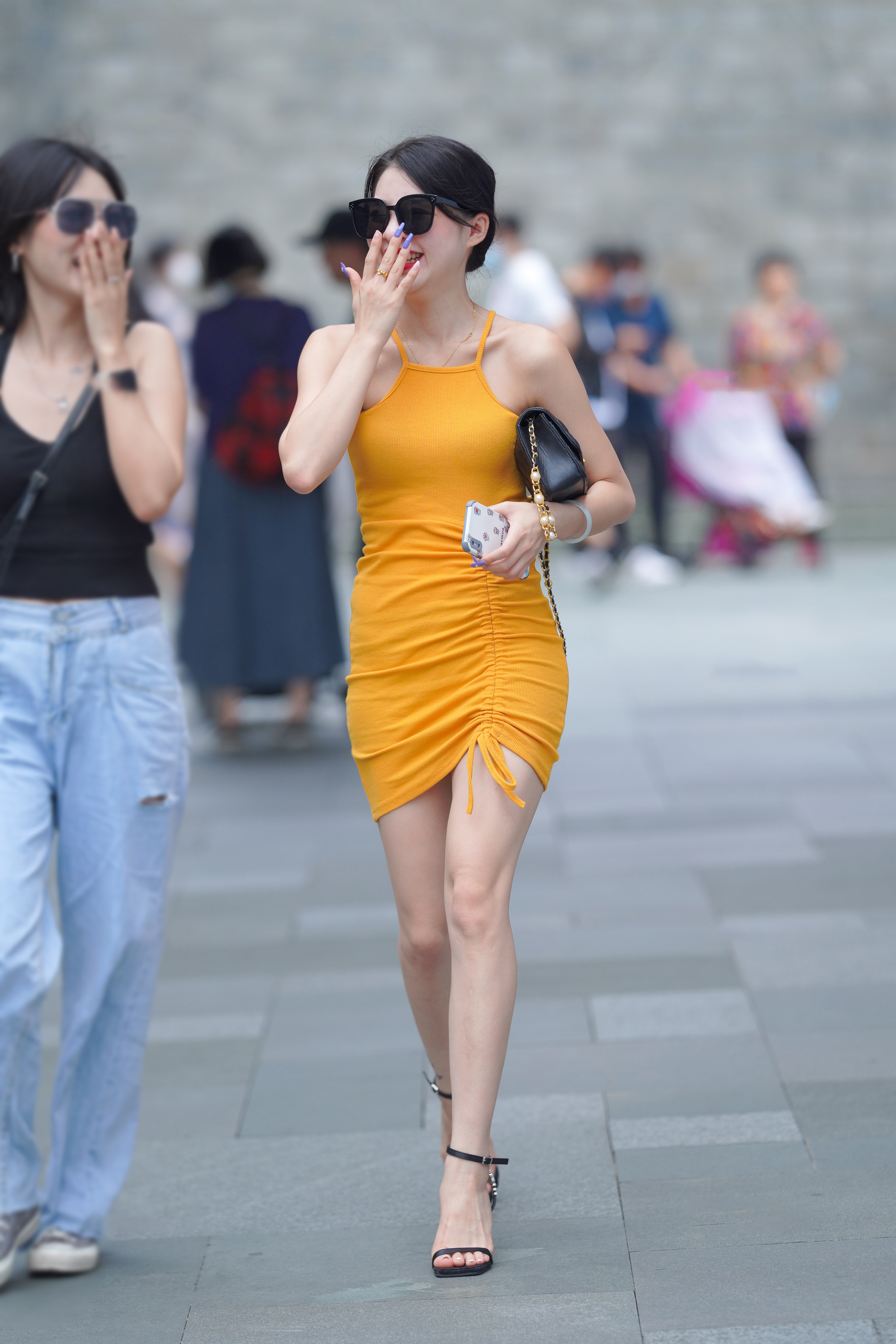  魔镜街拍,裙装,熟女,街拍,写真套图,MiCat猫萌榜