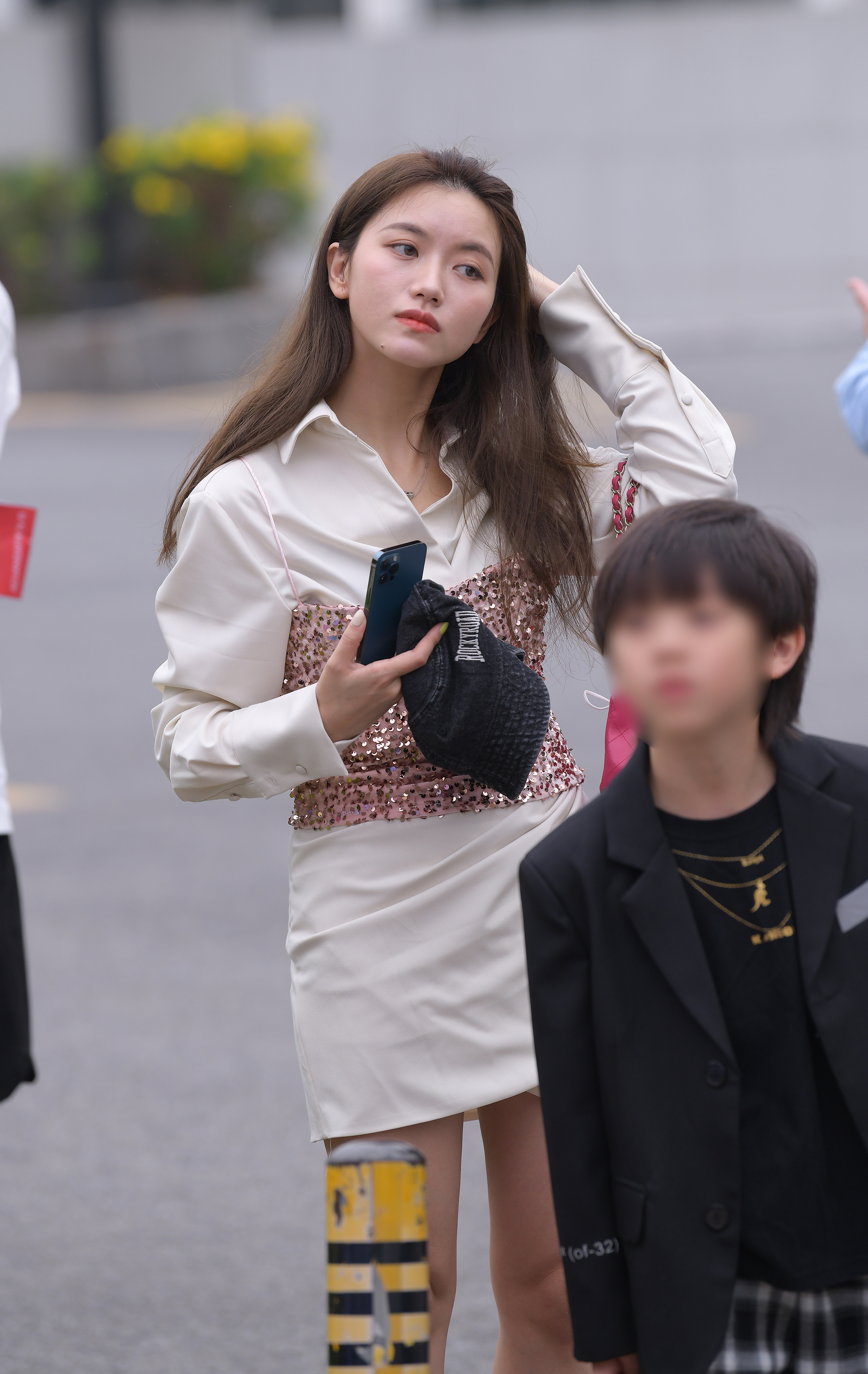  魔镜街拍,裙装,人妻,街拍,写真套图,桜桃喵