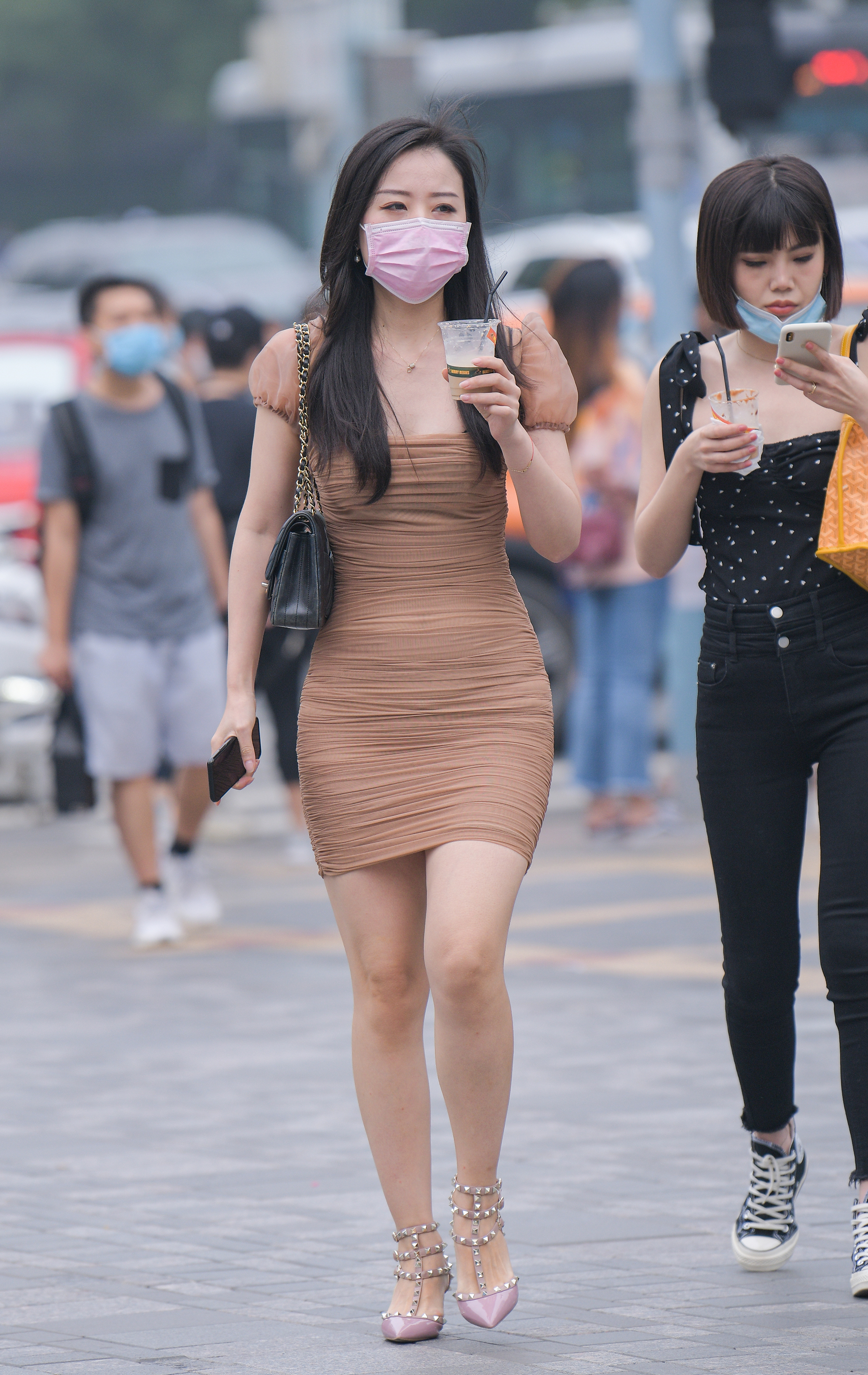  魔镜街拍,裙装,少妇,街拍,写真套图,北之北