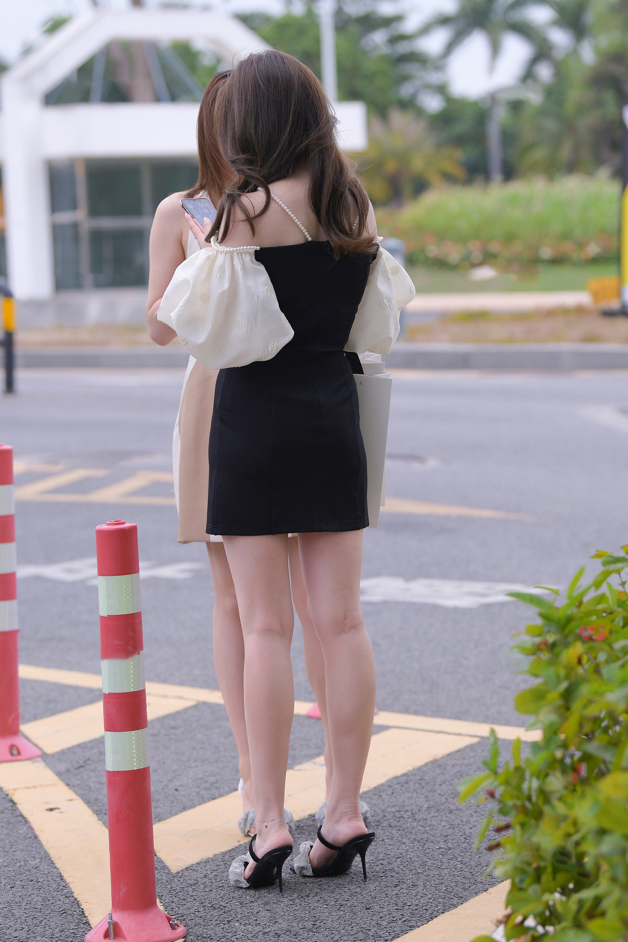  魔镜街拍,裙装,人妻,街拍,写真套图,面饼仙儿