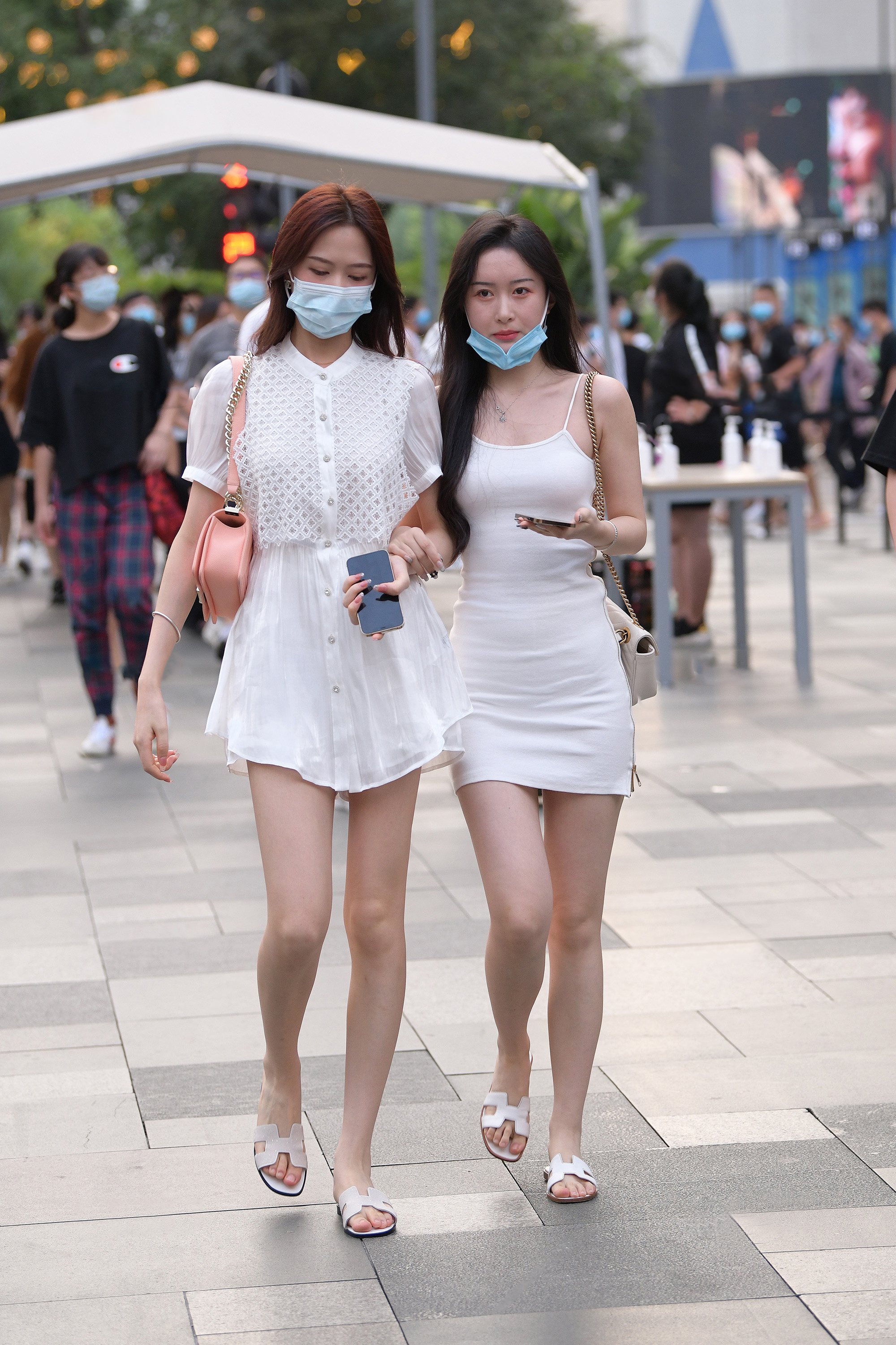  魔镜街拍,裙装,熟女,街拍,写真套图,只糖棉袜