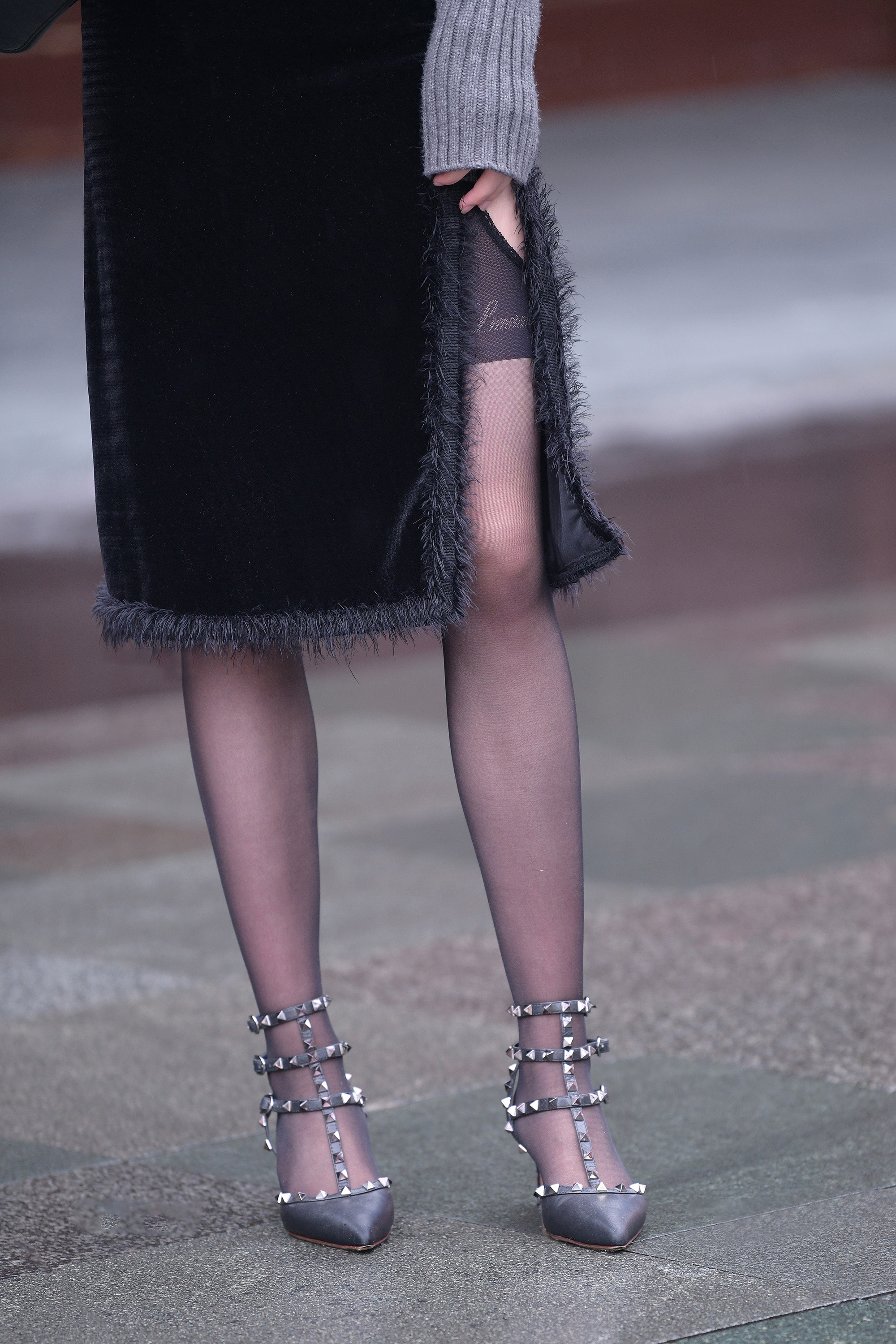  魔镜街拍,丝袜,裙装,熟女,街拍,写真套图,大生模拍