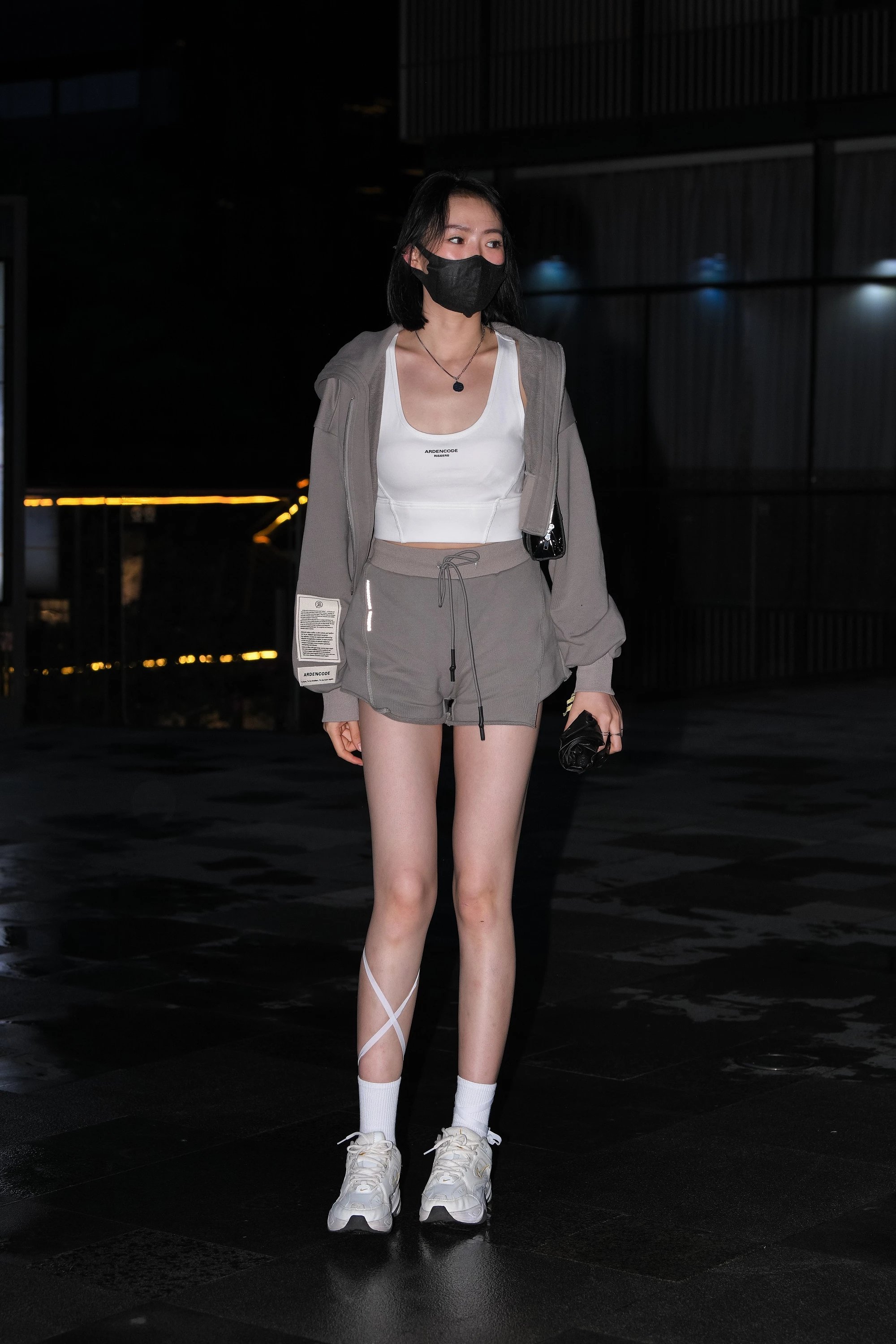  街拍鸭,魔镜街拍,街拍第一站,热裤,美女,街拍,写真套图,大大卷卷小卷