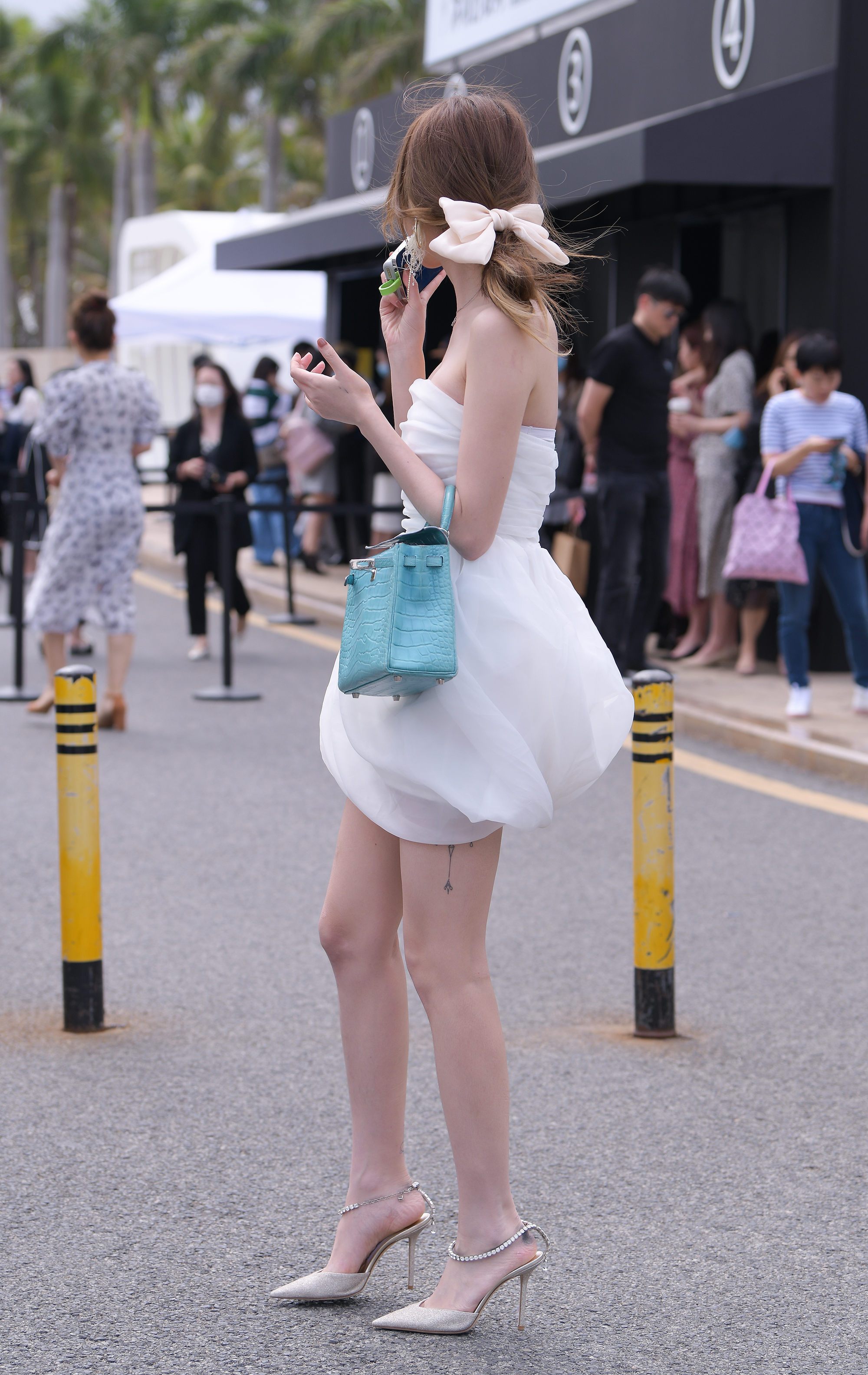  魔镜街拍,裙装,少妇,街拍,写真套图,许岚(叁月life)