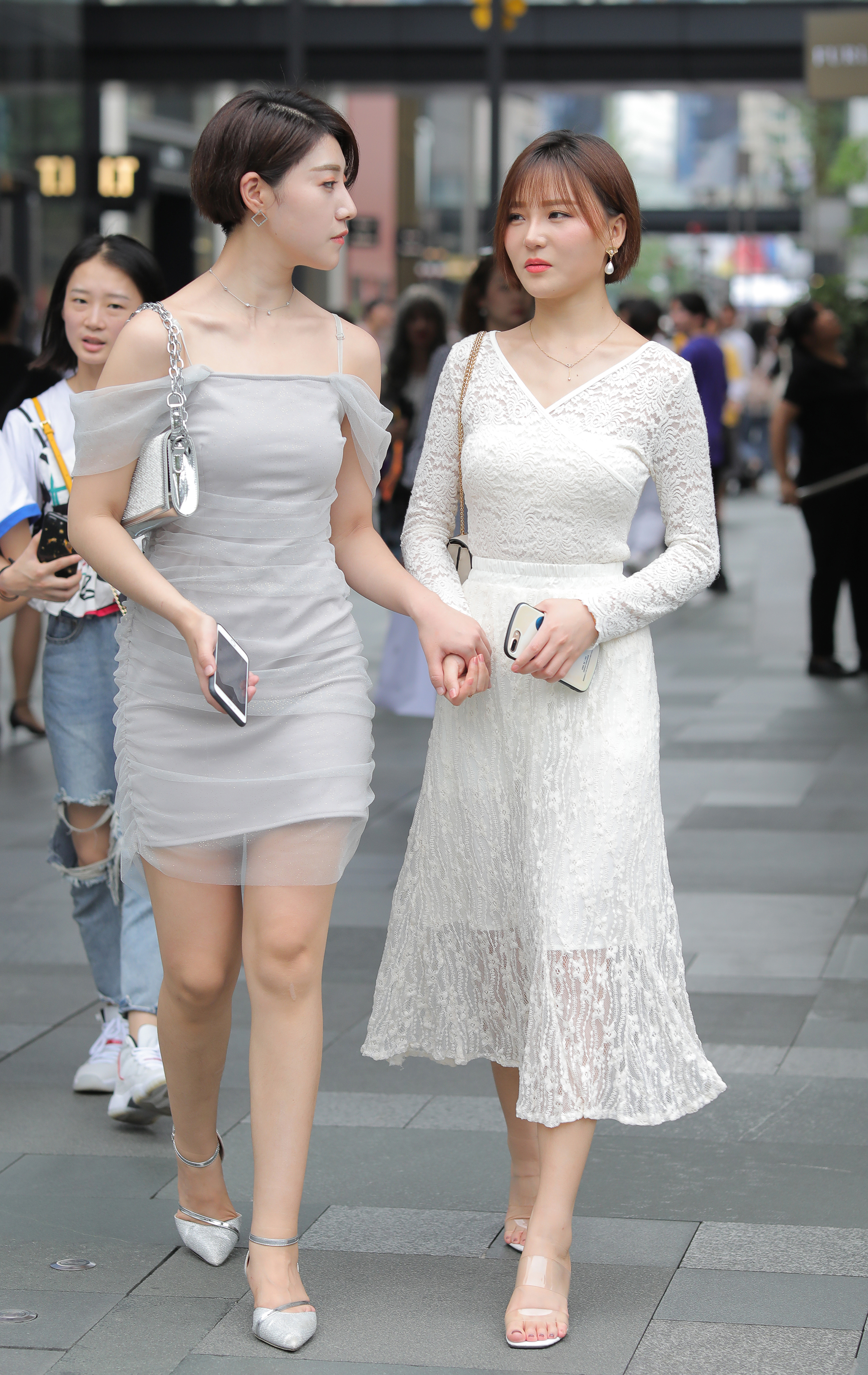  魔镜街拍,裙装,小姐姐,街拍,写真套图,雪琪SAMA