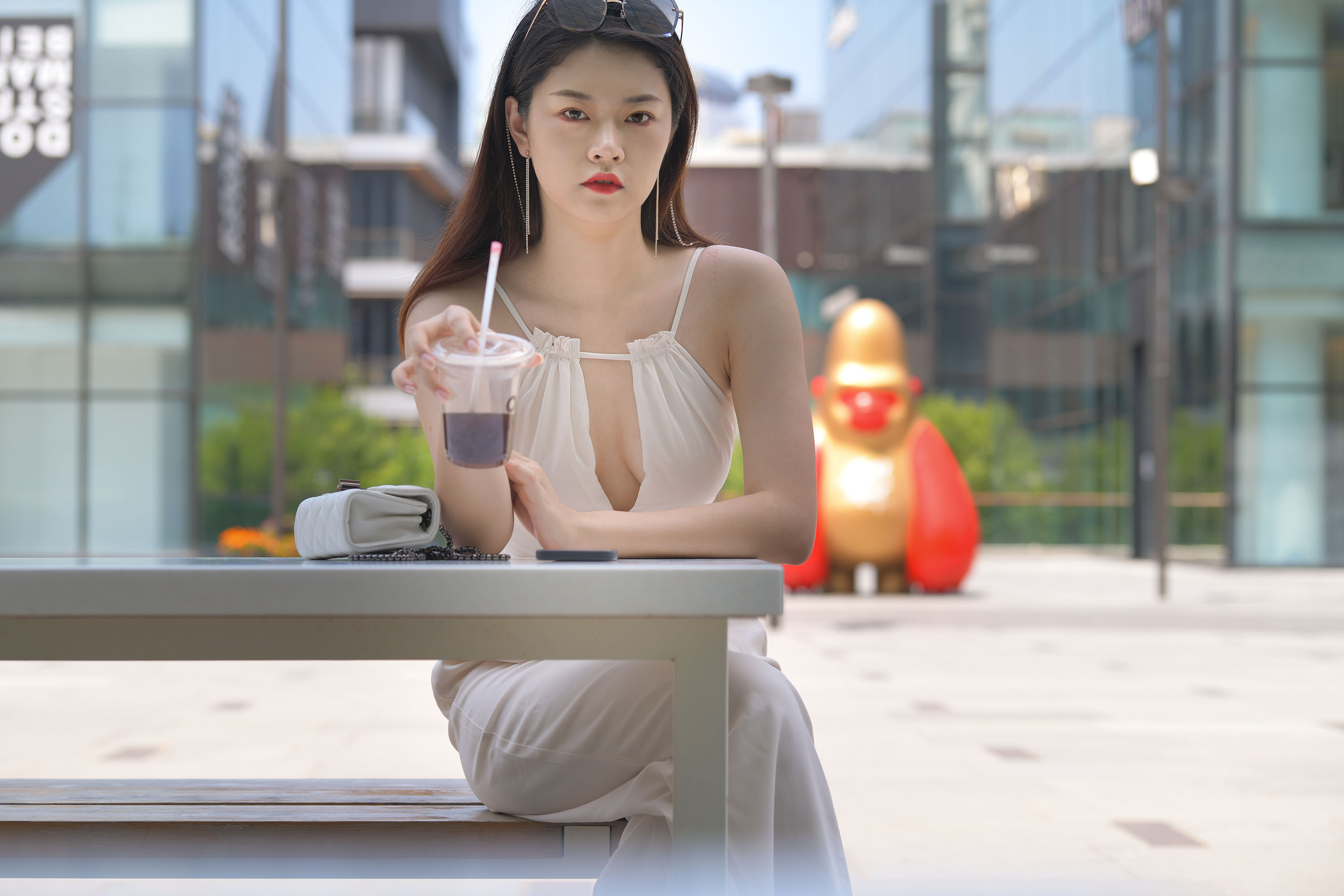 图片[6]-1272 性感白裤美女 19G 珍雪-KHL.CC-快活林